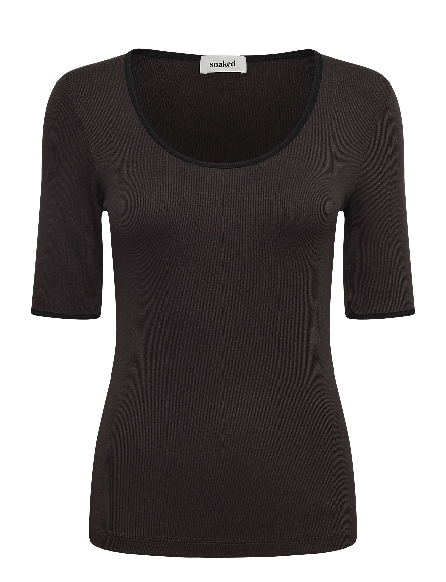 Soaked - SLNaida Tee - t-särgid - ganache - 1