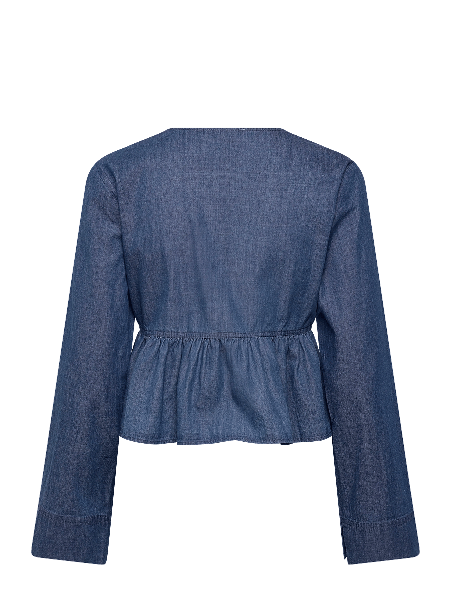Soaked - SLChamy Shirt Blouse - jeanshemden - medium blue denim - 2