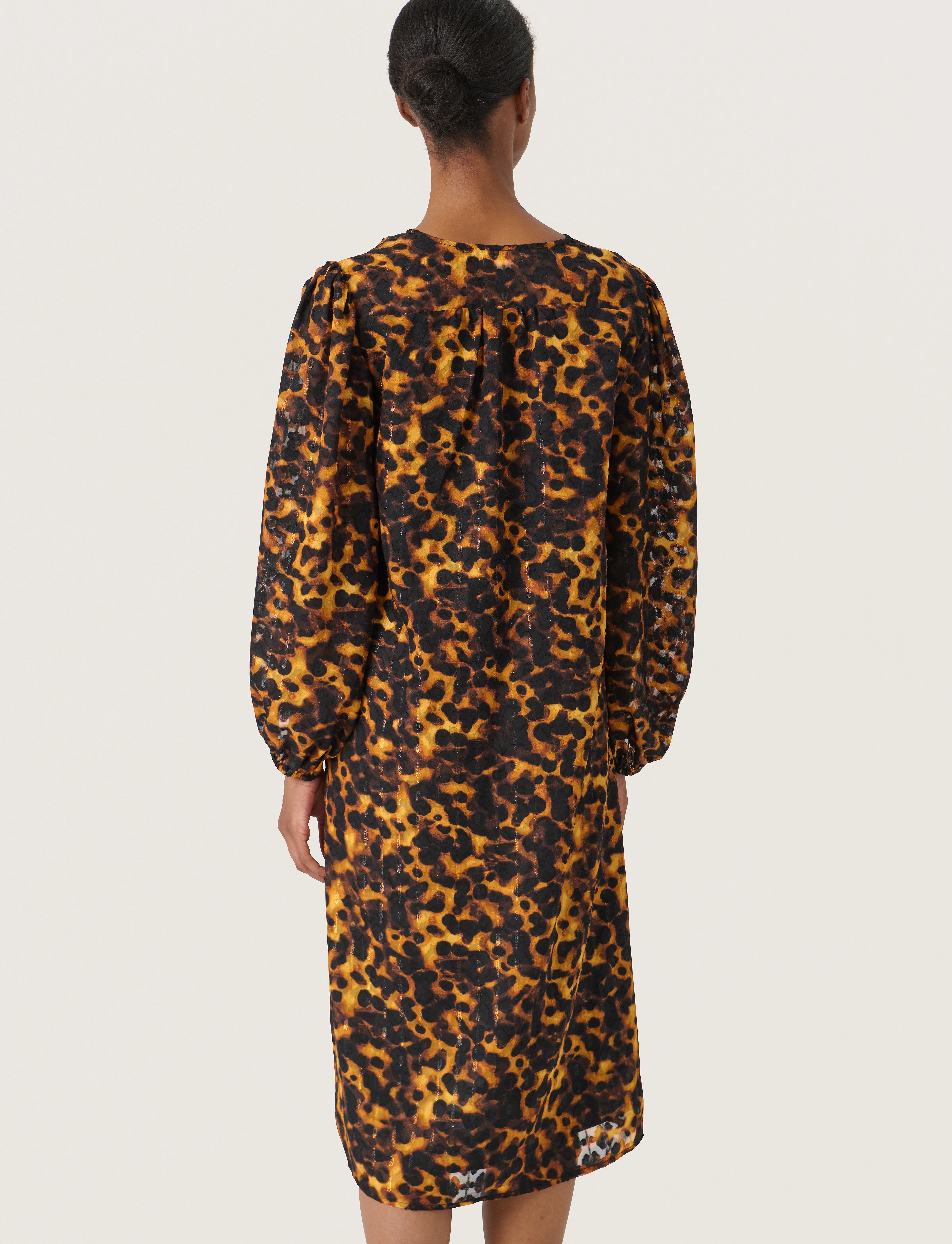 Soaked - SLGunvy Dress - midikleider - tortoise print - 4