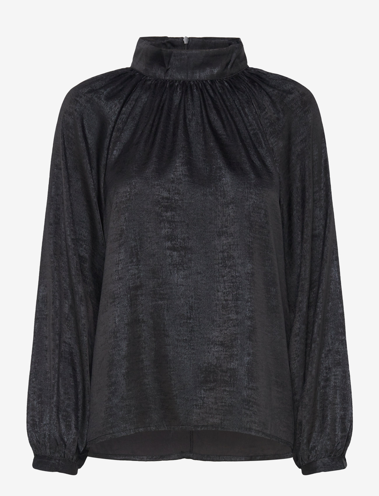 Soaked in Luxury - SLElvie Ronya Blouse - långärmade blusar - black - 1