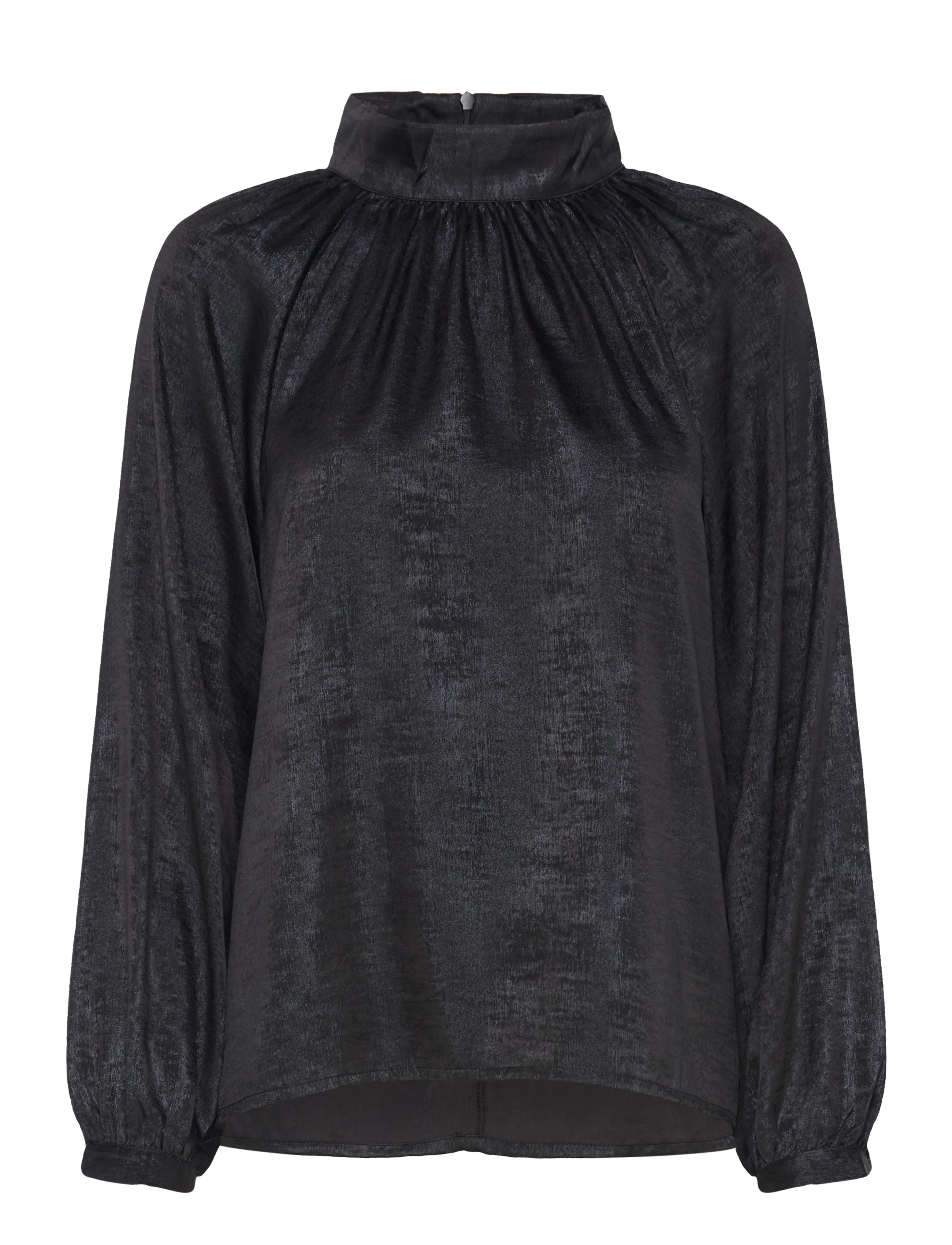 Soaked SLElvie Ronya Blouse - Tøj - BLACK / black