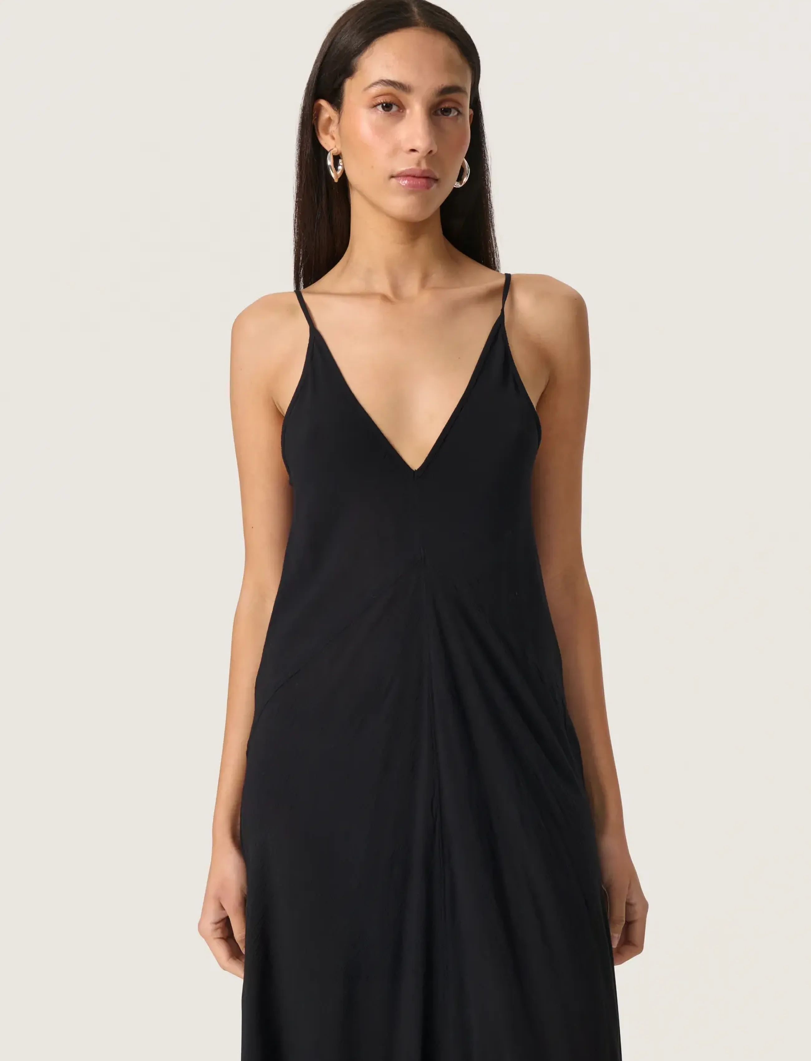 Soaked - SLElonor Strap Dress - black - 4