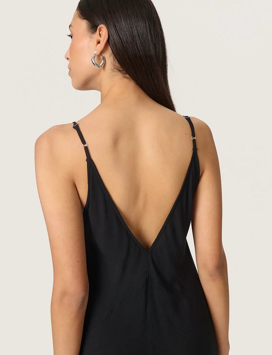 Soaked - SLElonor Strap Dress - „slip“ suknelės - black - 5