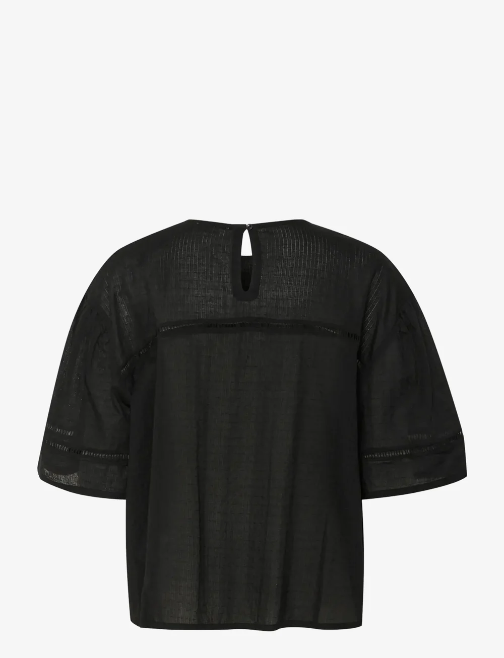 Soaked in Luxury - SLAmona Blouse SS - lühikeste varrukatega pluusid - black - 2