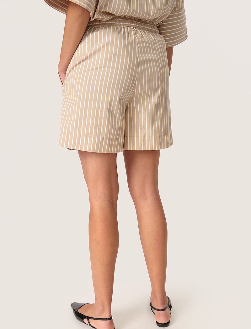 Soaked in Luxury - SLKaily Shorts - casual shorts - travertine stripes - 4
