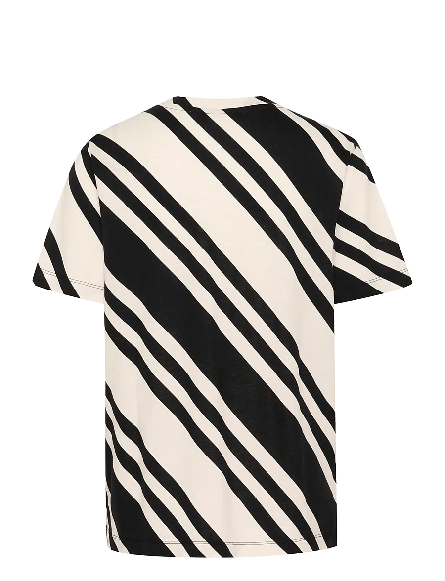 Soaked - SLAeve Tee - t-shirts - white and black diagonal - 2