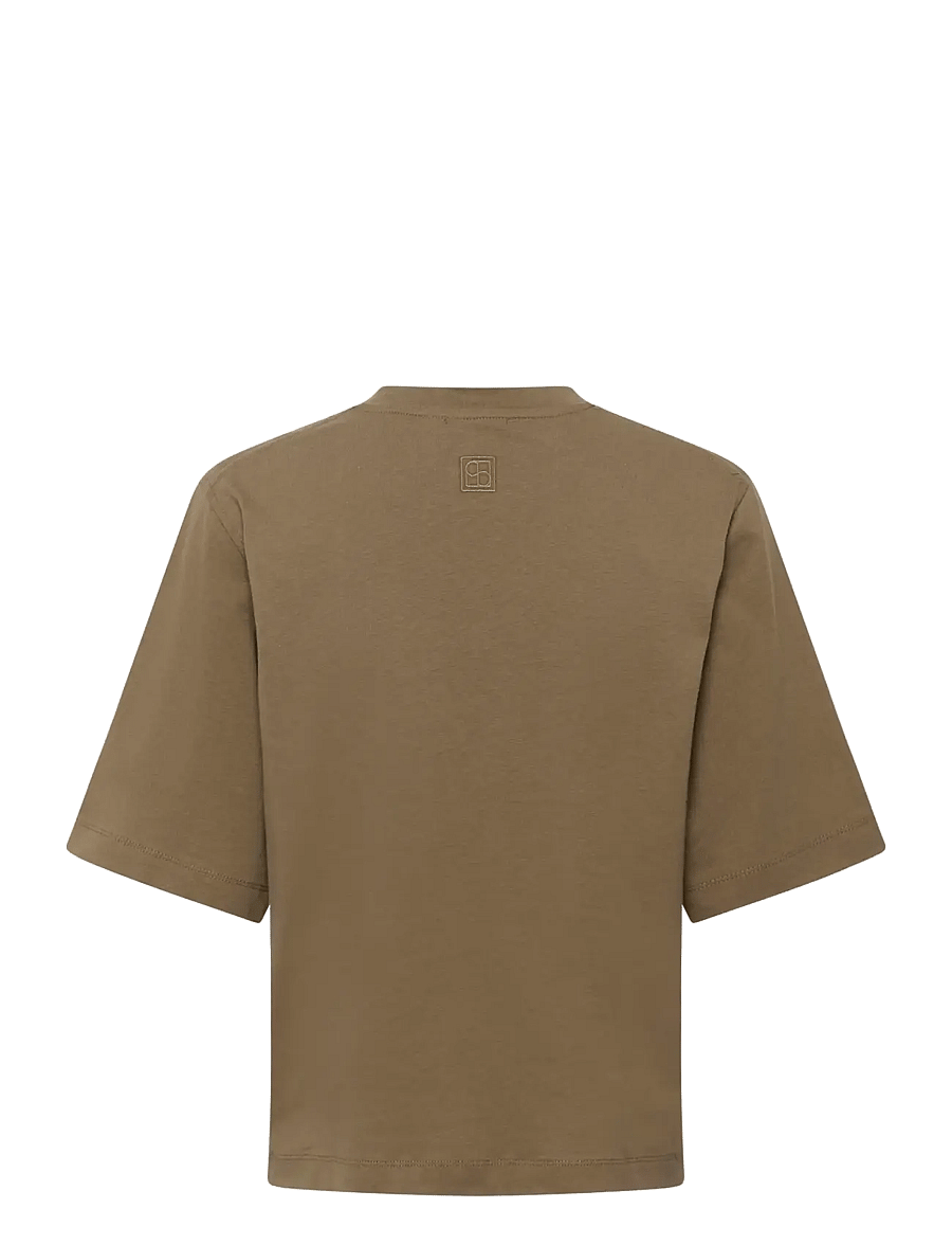 Soaked - SLJina Basic Tee - t-shirts - dusky green - 2