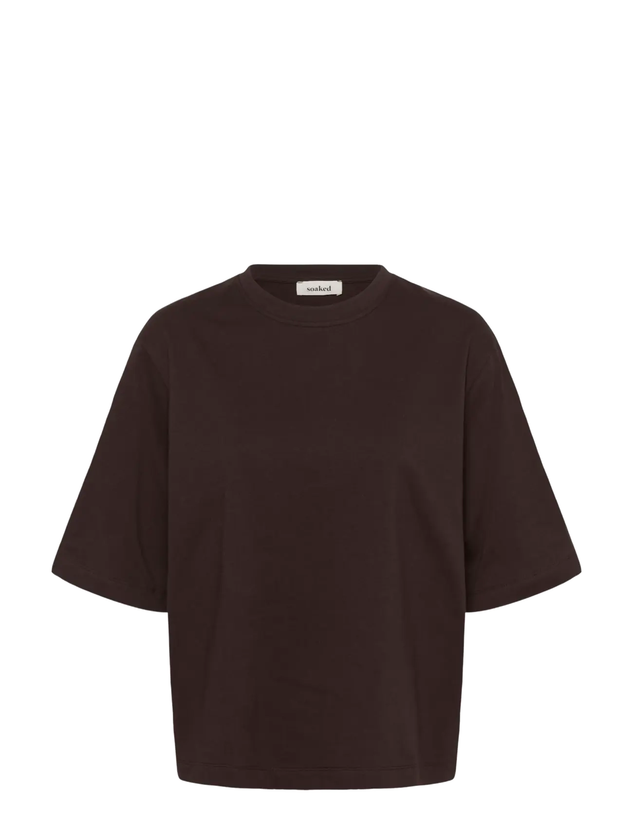 Soaked - SLJina Basic Tee - t-shirts - ganache - 1