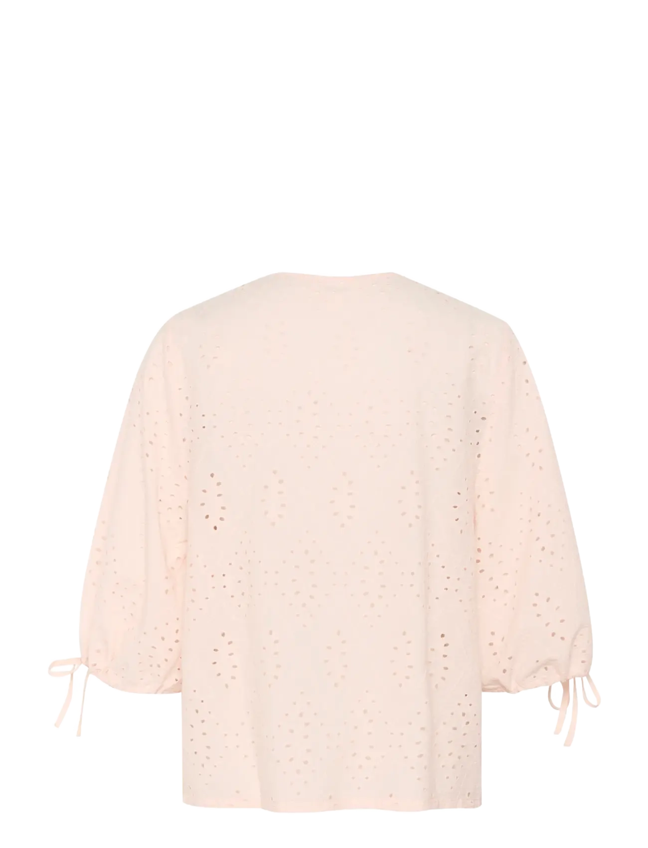 Soaked - SLJoella Blouse SS - kurzämlige blusen - peach whip - 2