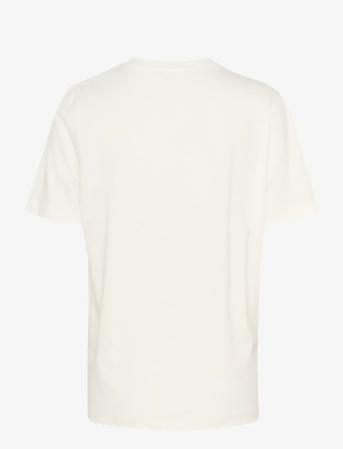 Soaked in Luxury - SLVarga Embroidered Tee SS - t-shirts - broken white - 2
