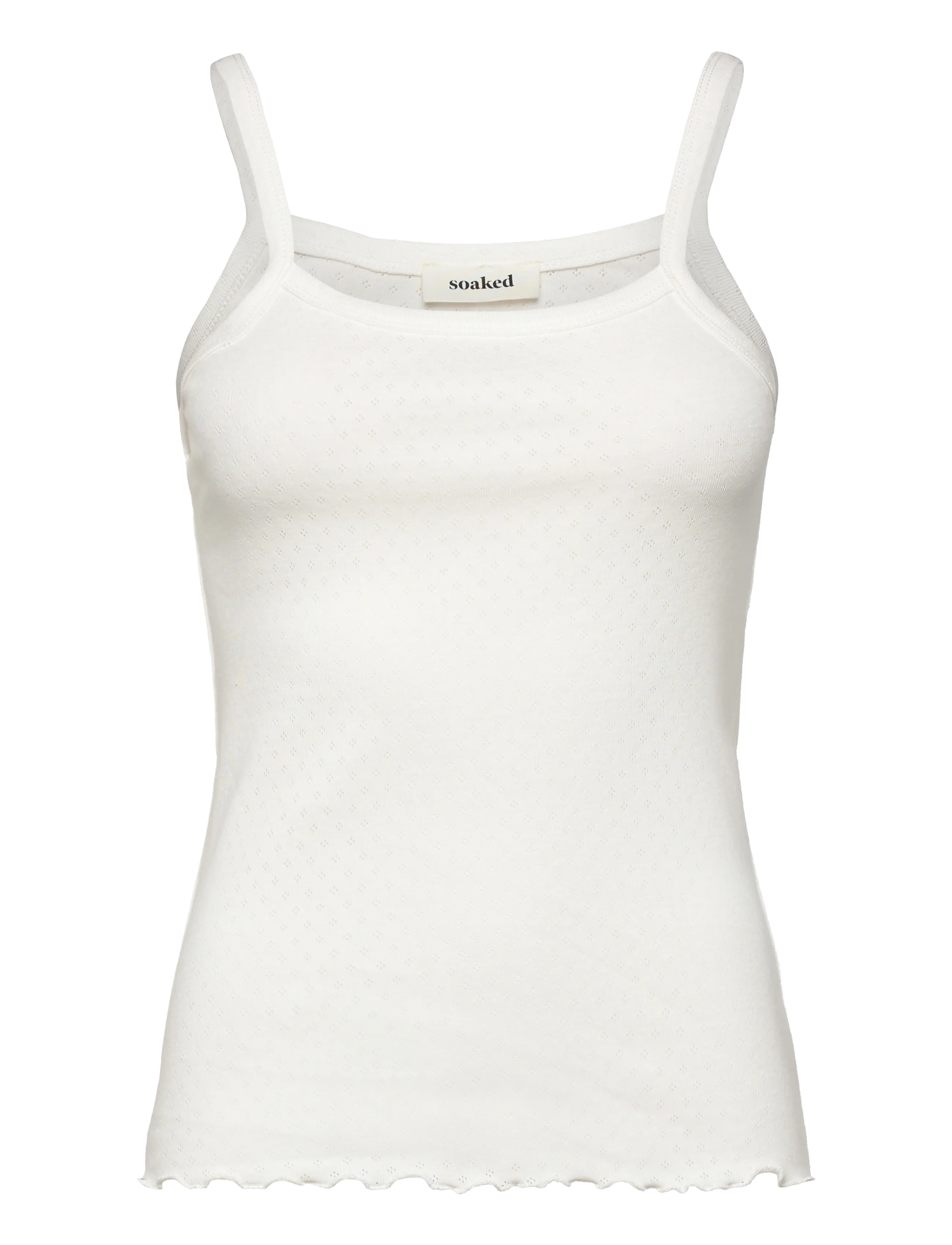 Soaked SLVenola Top - Tøj - WHISPER WHITE / white