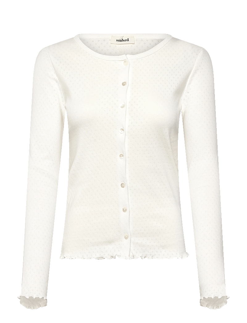 Soaked in Luxury - SLVenola Cardigan - cardigans - whisper white - 1