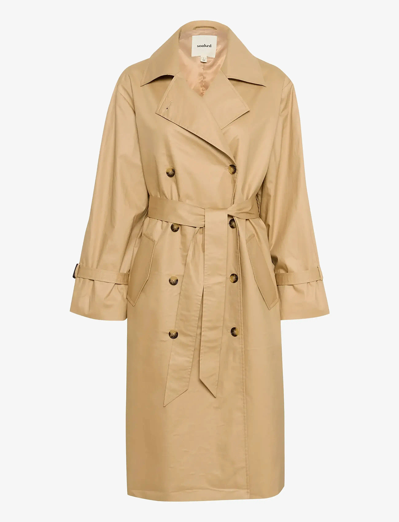 Soaked in Luxury - SLFavne Belt Trench Coat - trenchcoats - curds & whey - 1