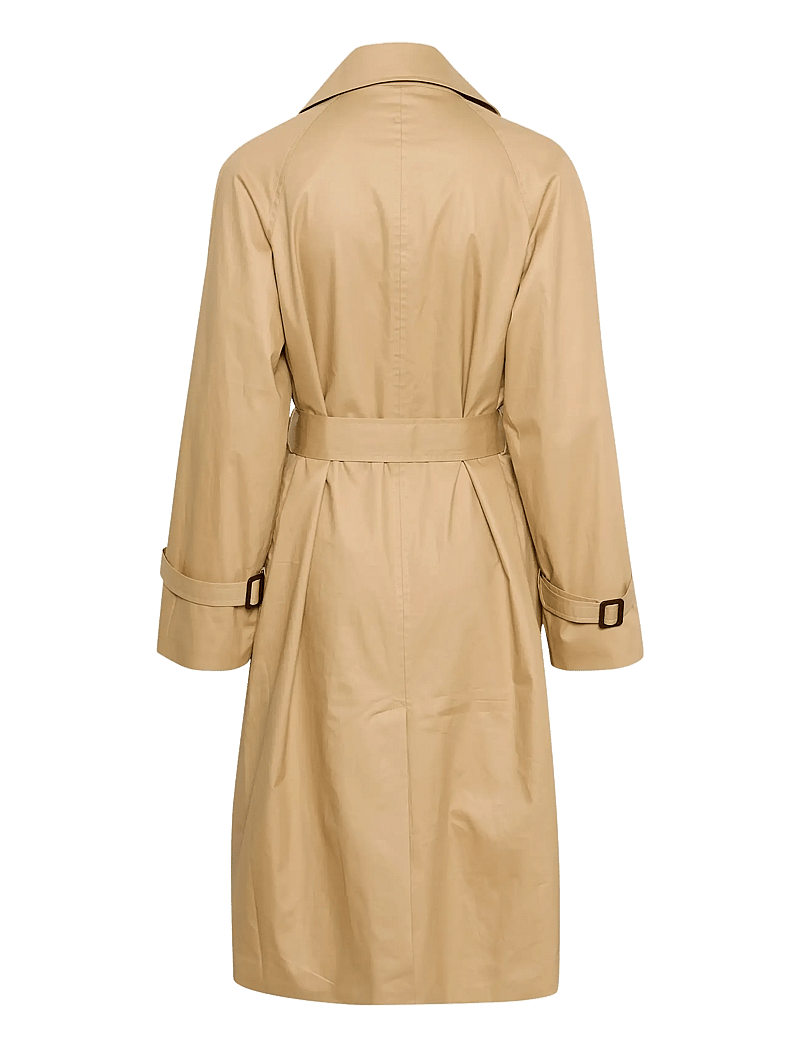 Soaked in Luxury - SLFavne Belt Trench Coat - trenchcoats - curds & whey - 2