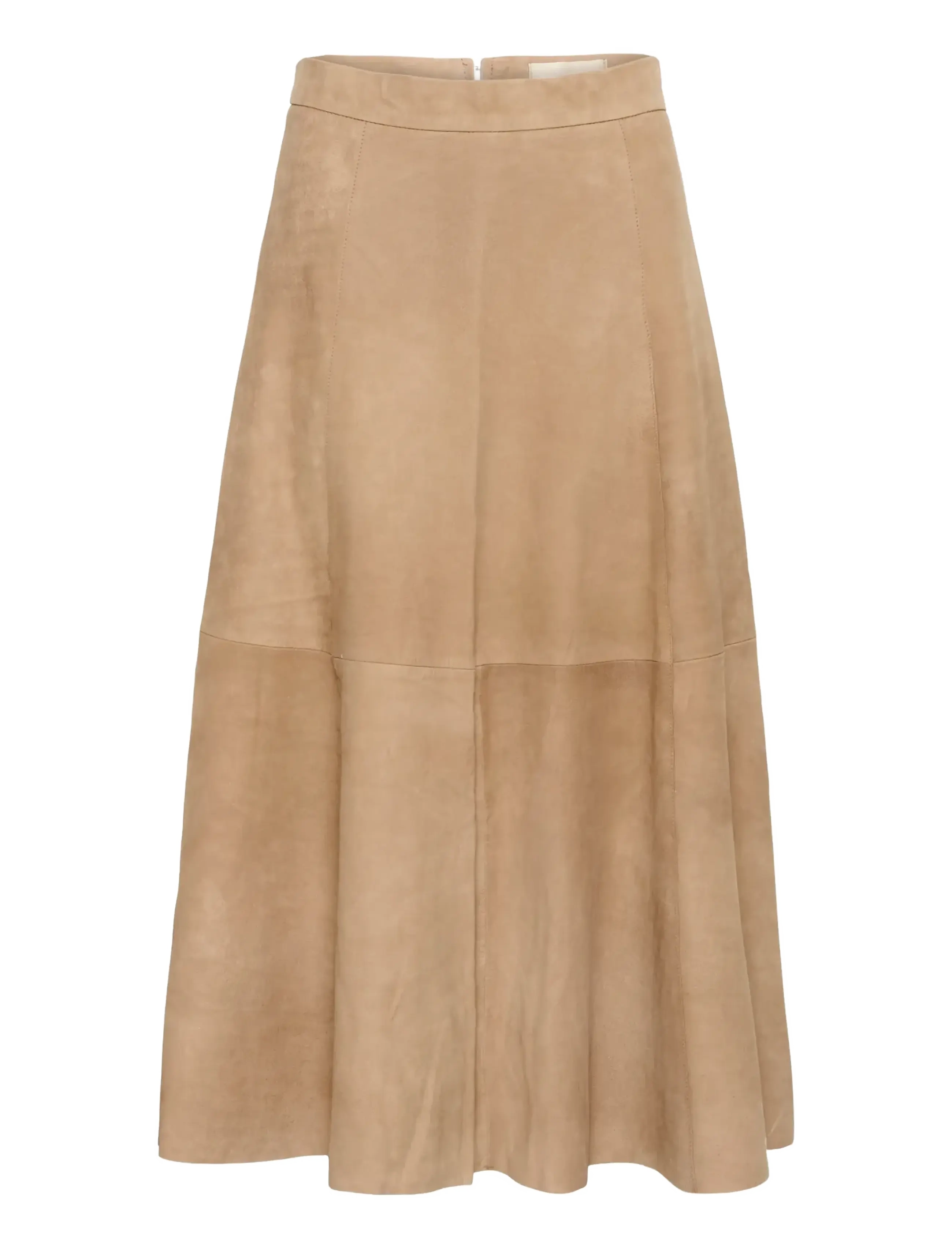 Soaked SLParvati Leather Skirt - Lædernederdele - TIGER'S EYE / brown