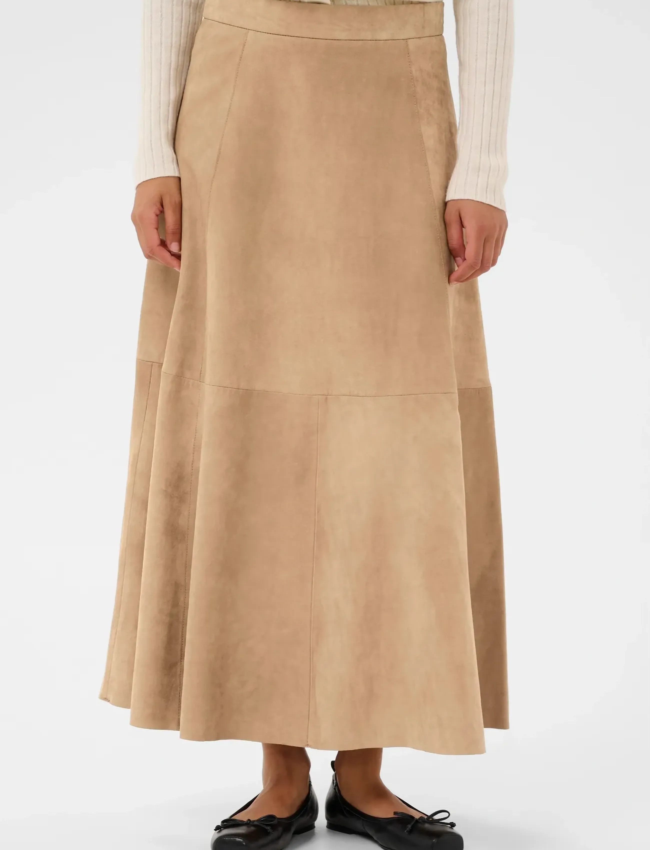 Soaked SLParvati Leather Skirt - Röcke - TIGER'S EYE / brown