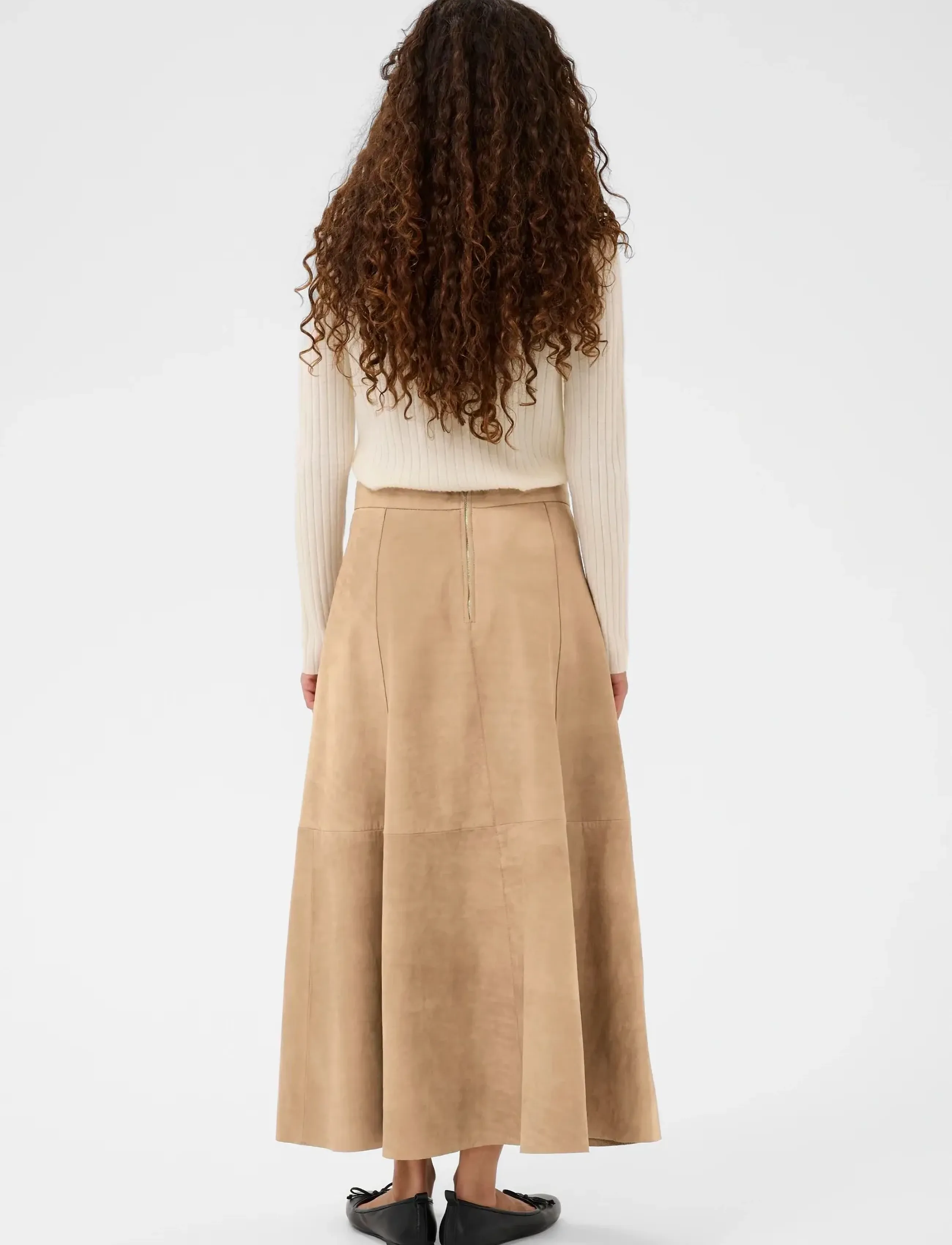 Soaked - SLParvati Leather Skirt - lædernederdele - tiger's eye - 4