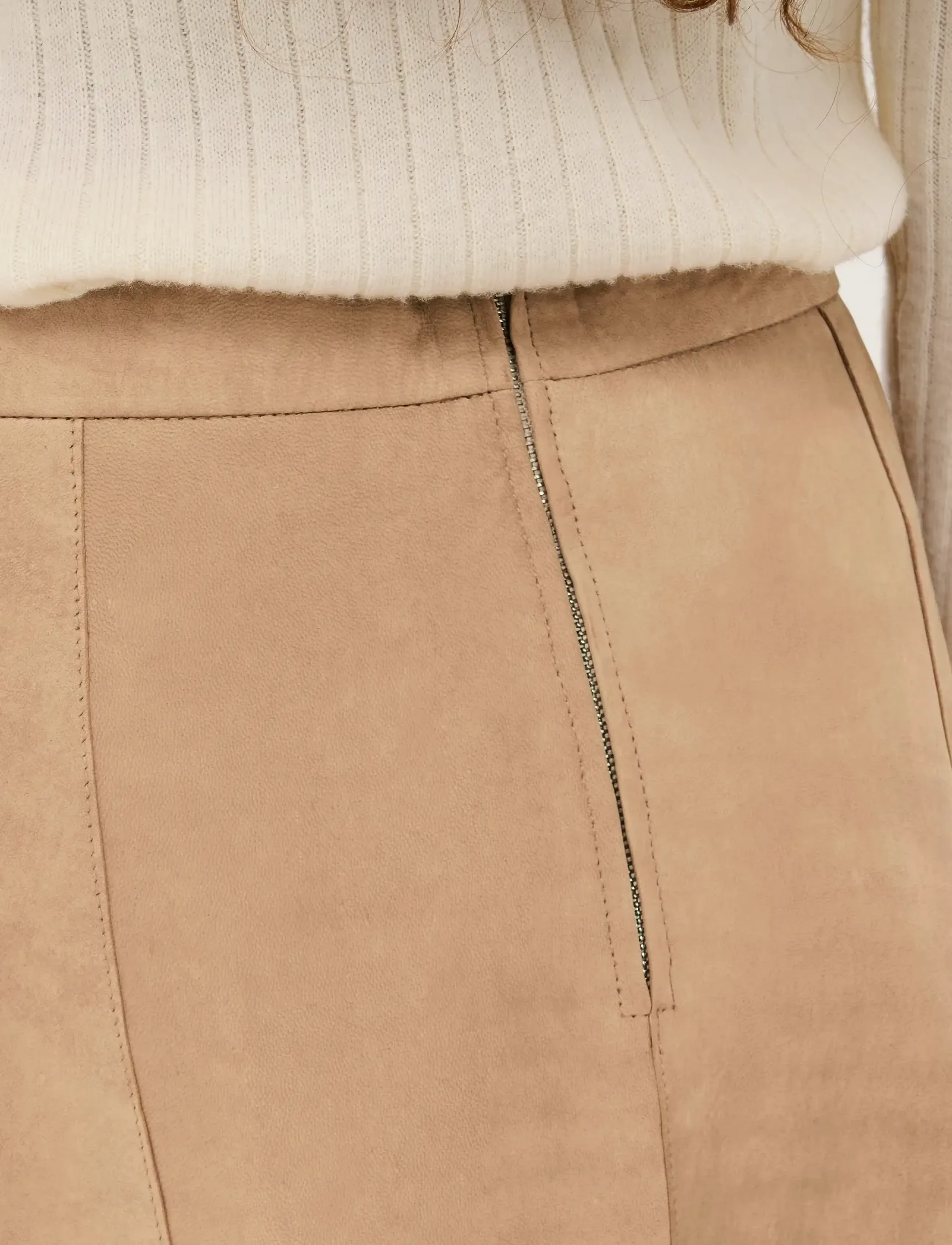 Soaked - SLParvati Leather Skirt - lædernederdele - tiger's eye - 5