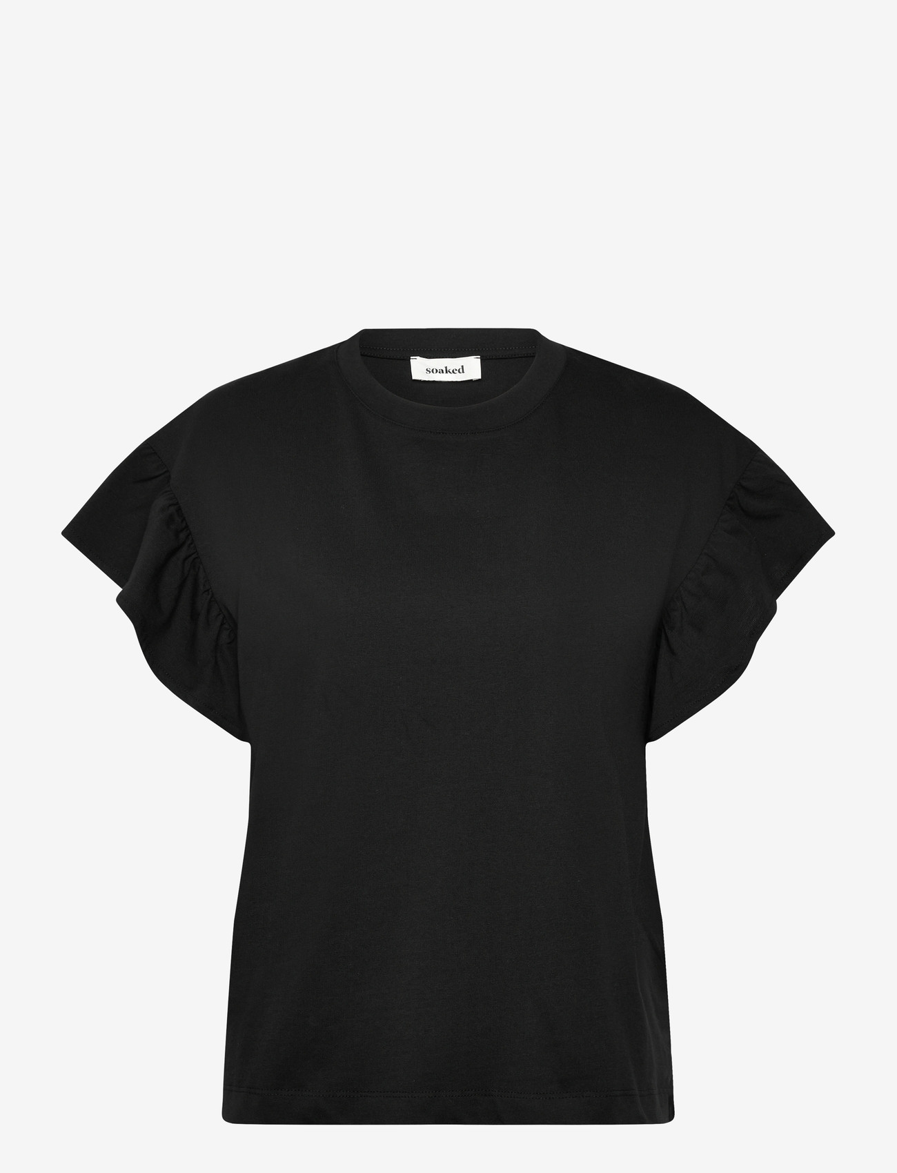 Soaked - SLJina Flary Tee - t-shirts - black - 1