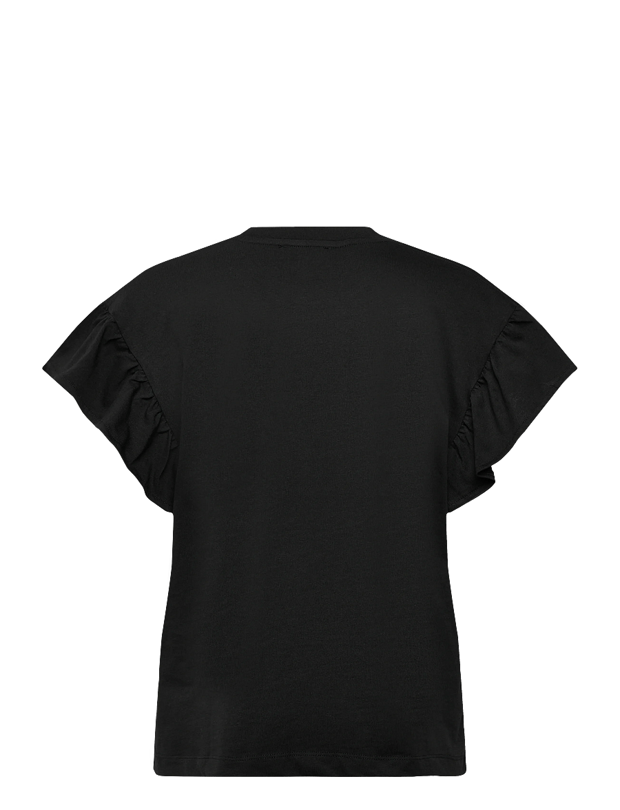 Soaked - SLJina Flary Tee - t-särgid - black - 2