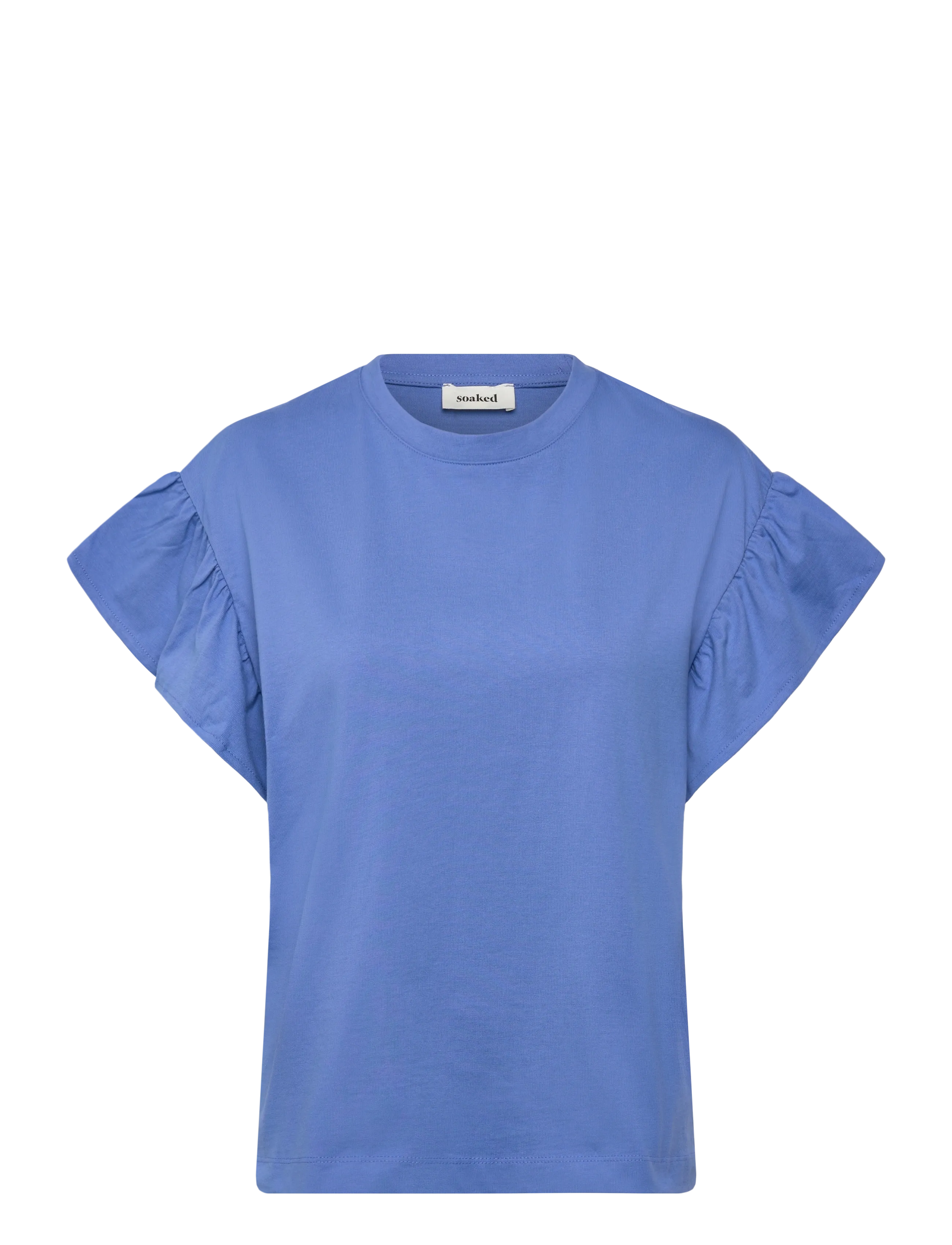 Soaked SLJina Flary Tee - Tøj - BLUE YONDER / blue