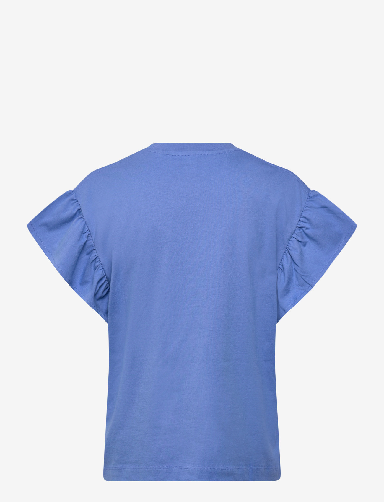 Soaked in Luxury - SLJina Flary Tee - t-shirts - blue yonder - 2