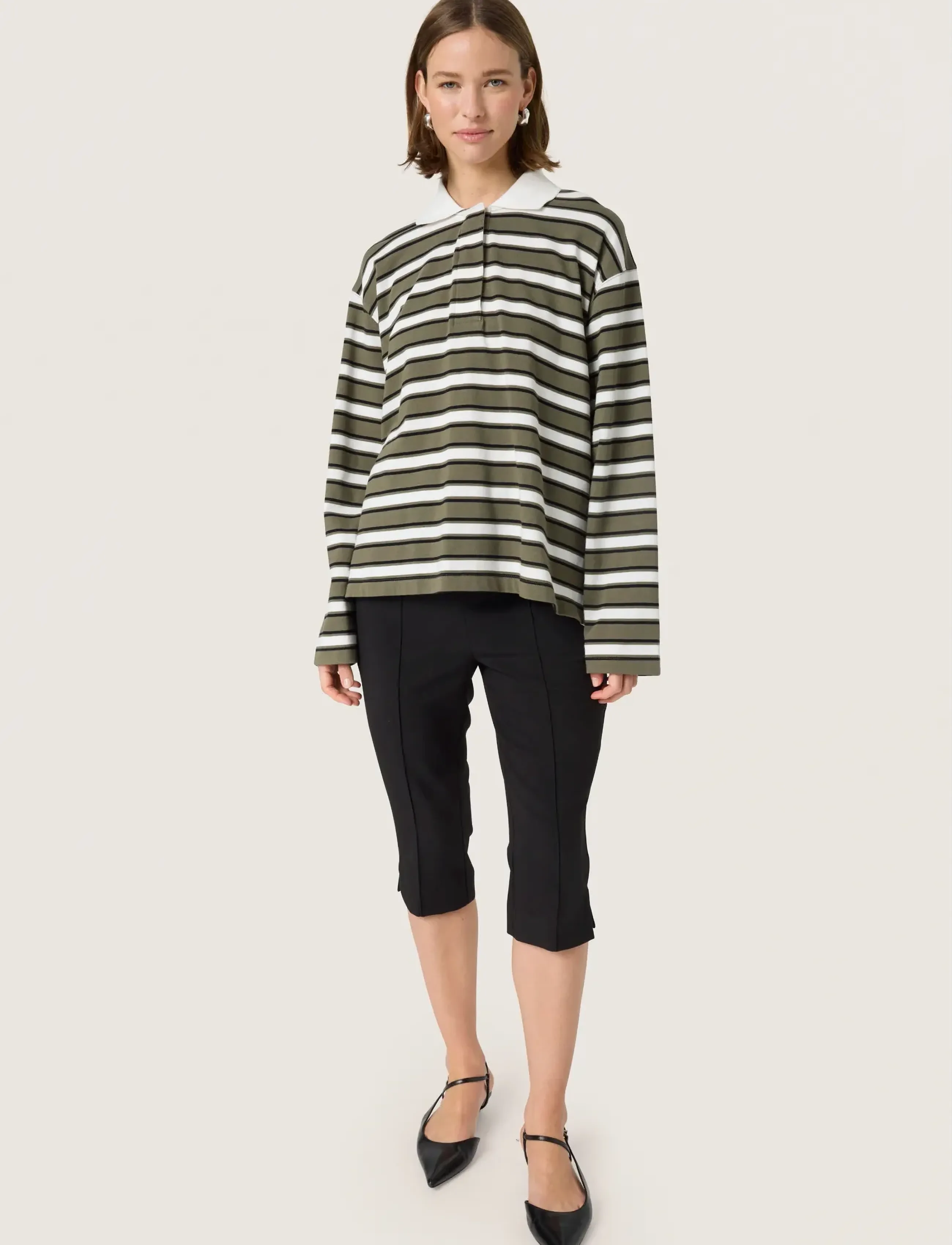 Soaked - SLNeo Polo Shirt - chemises à manches longues - grape leaf stripe - 4