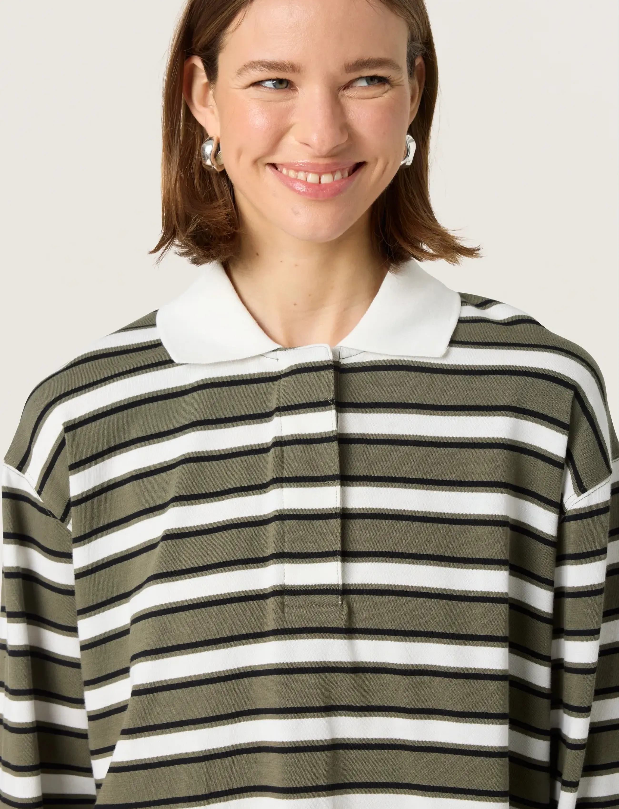 Soaked - SLNeo Polo Shirt - chemises à manches longues - grape leaf stripe - 5