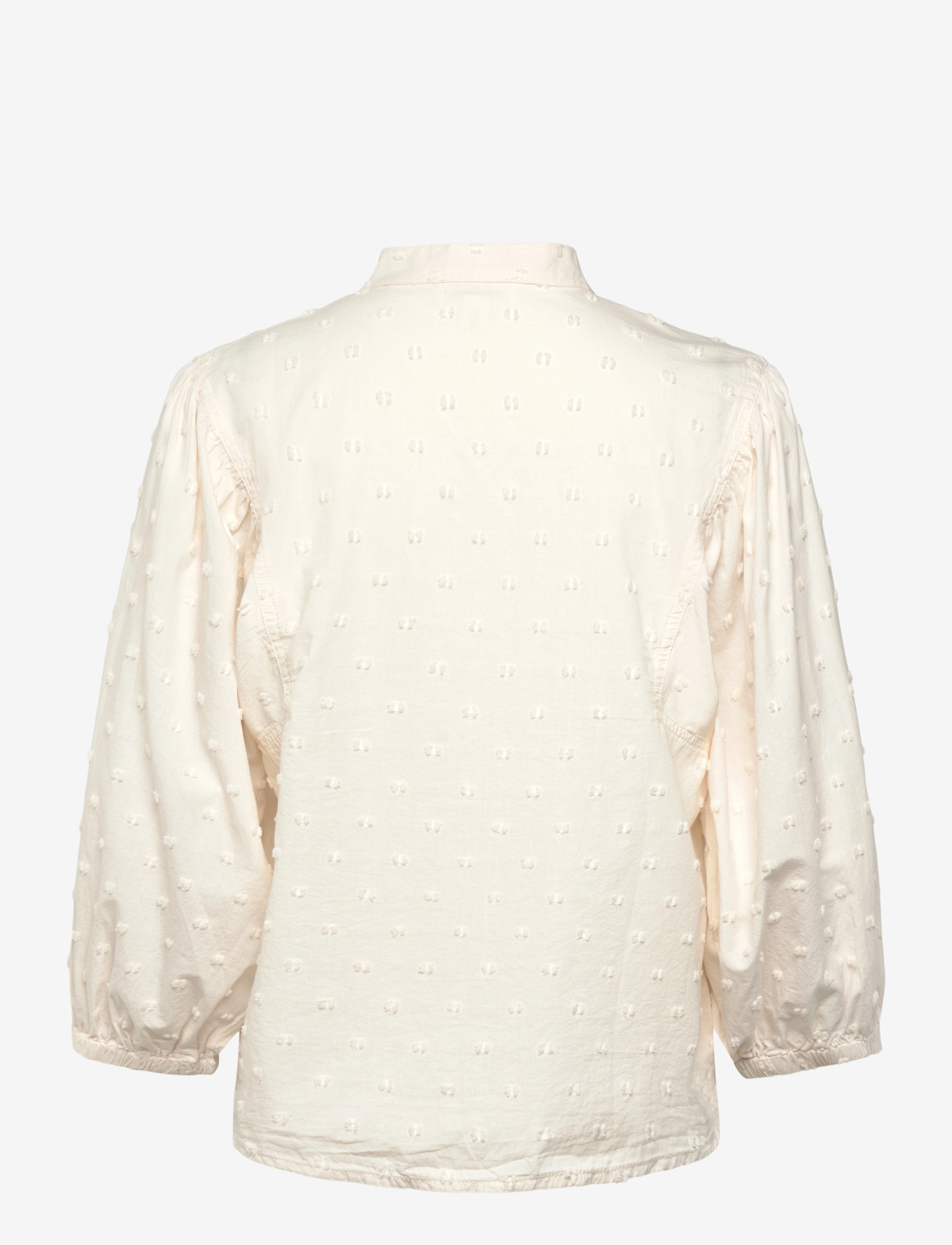Soaked - SLSunela Shirt 3/4 - langærmede skjorter - broken white - 2