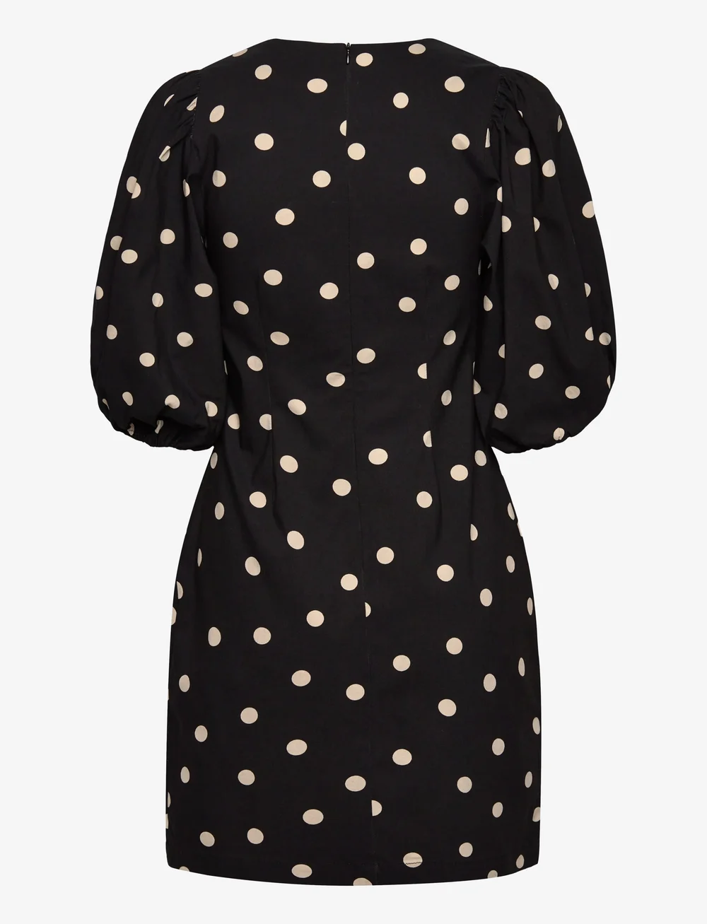 Soaked in Luxury - SLZazu Dolore Printed Dress SS - sommerkleider - black w white dot print - 1