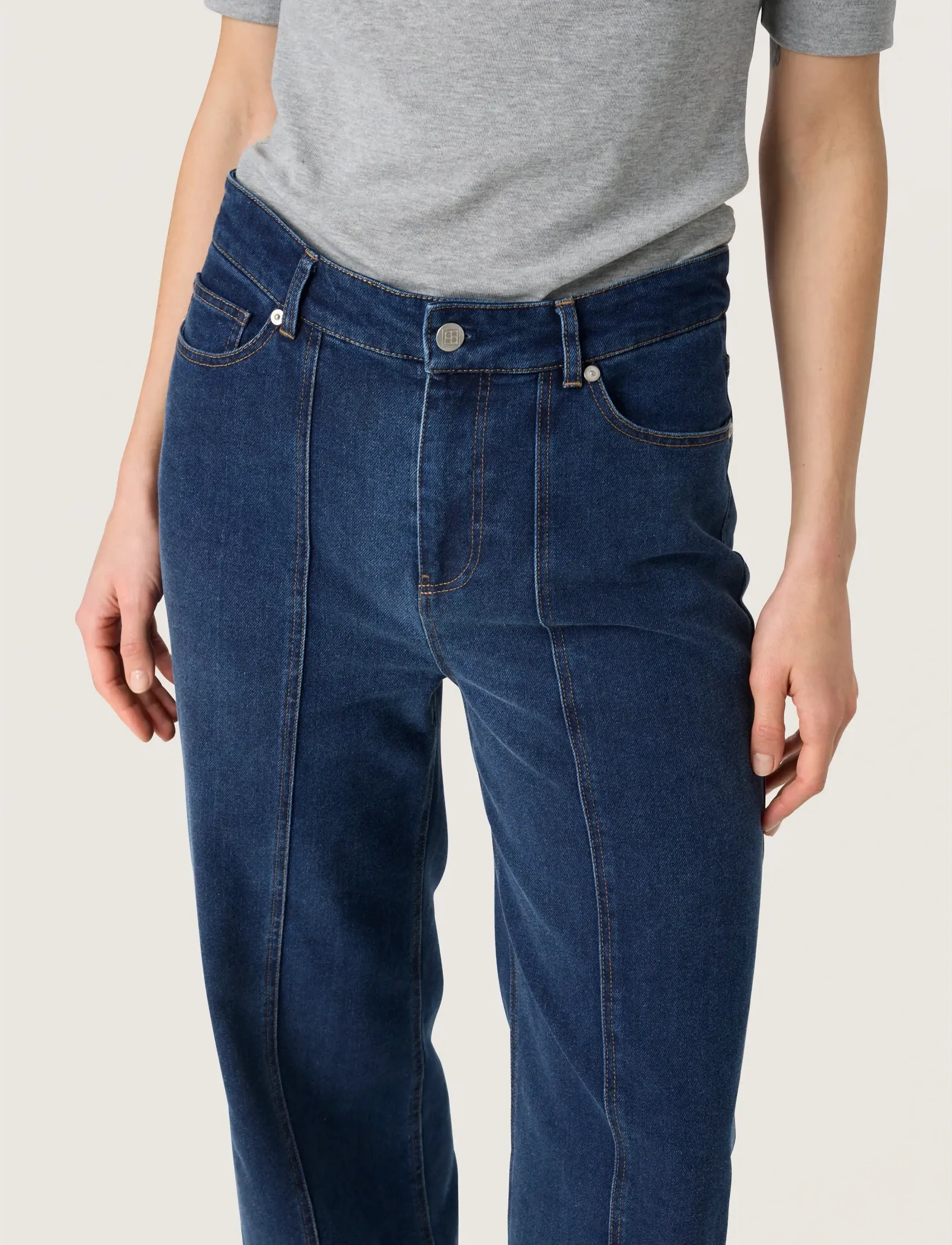 Soaked - SLCalianna Jeans - dark blue denim - 5