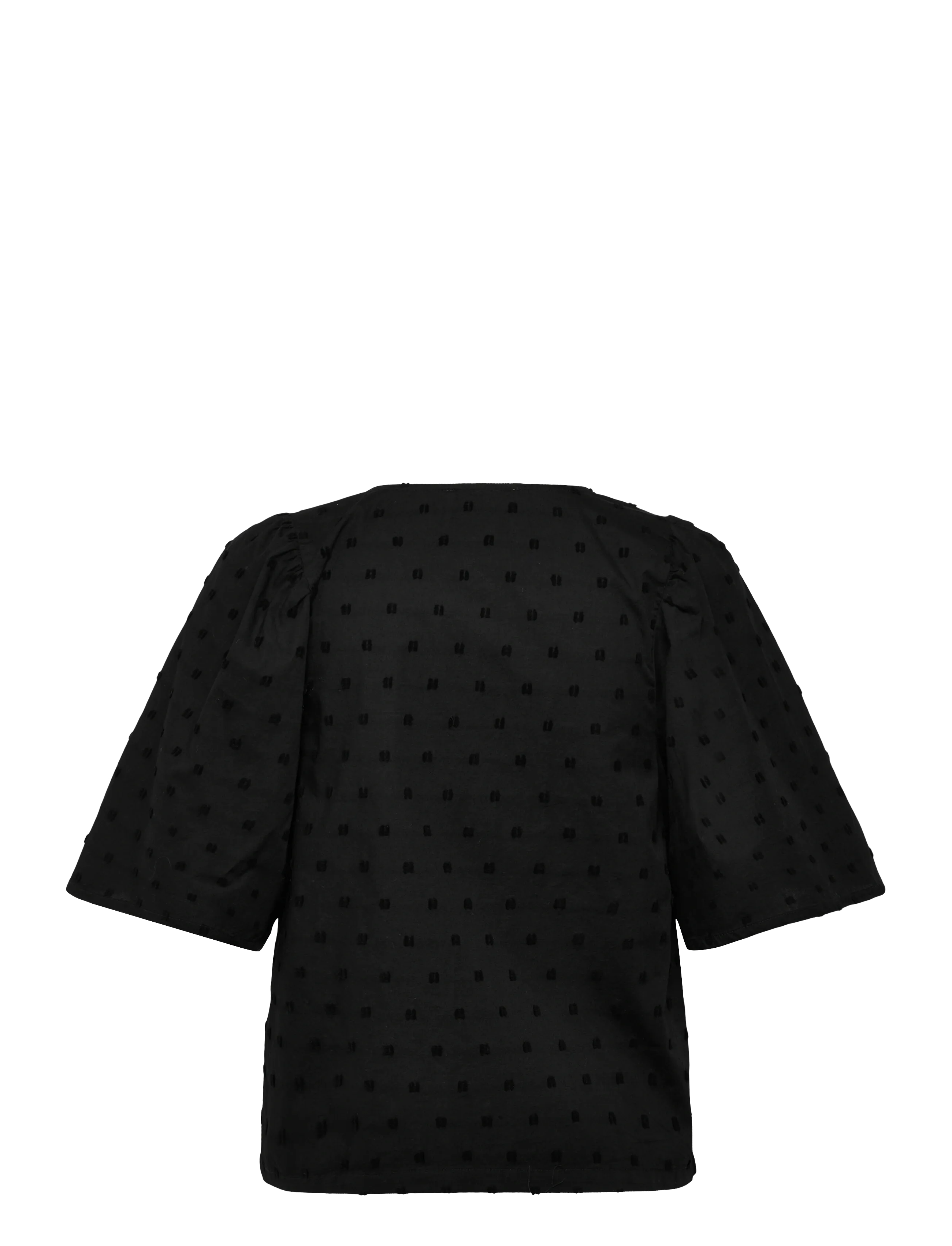 Soaked - SLSunela Felisia top SS - kortærmede bluser - black - 2