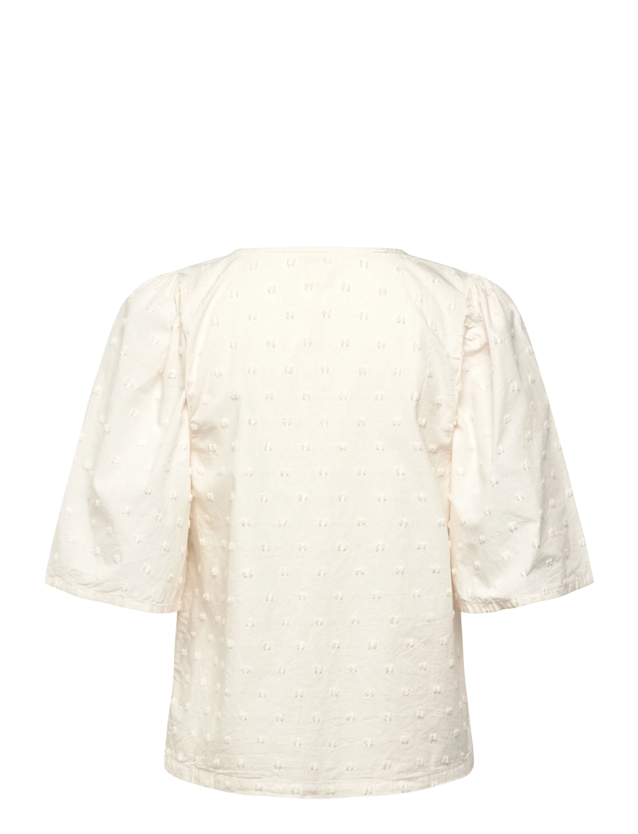Soaked - SLSunela Felisia top SS - kortærmede bluser - broken white - 2
