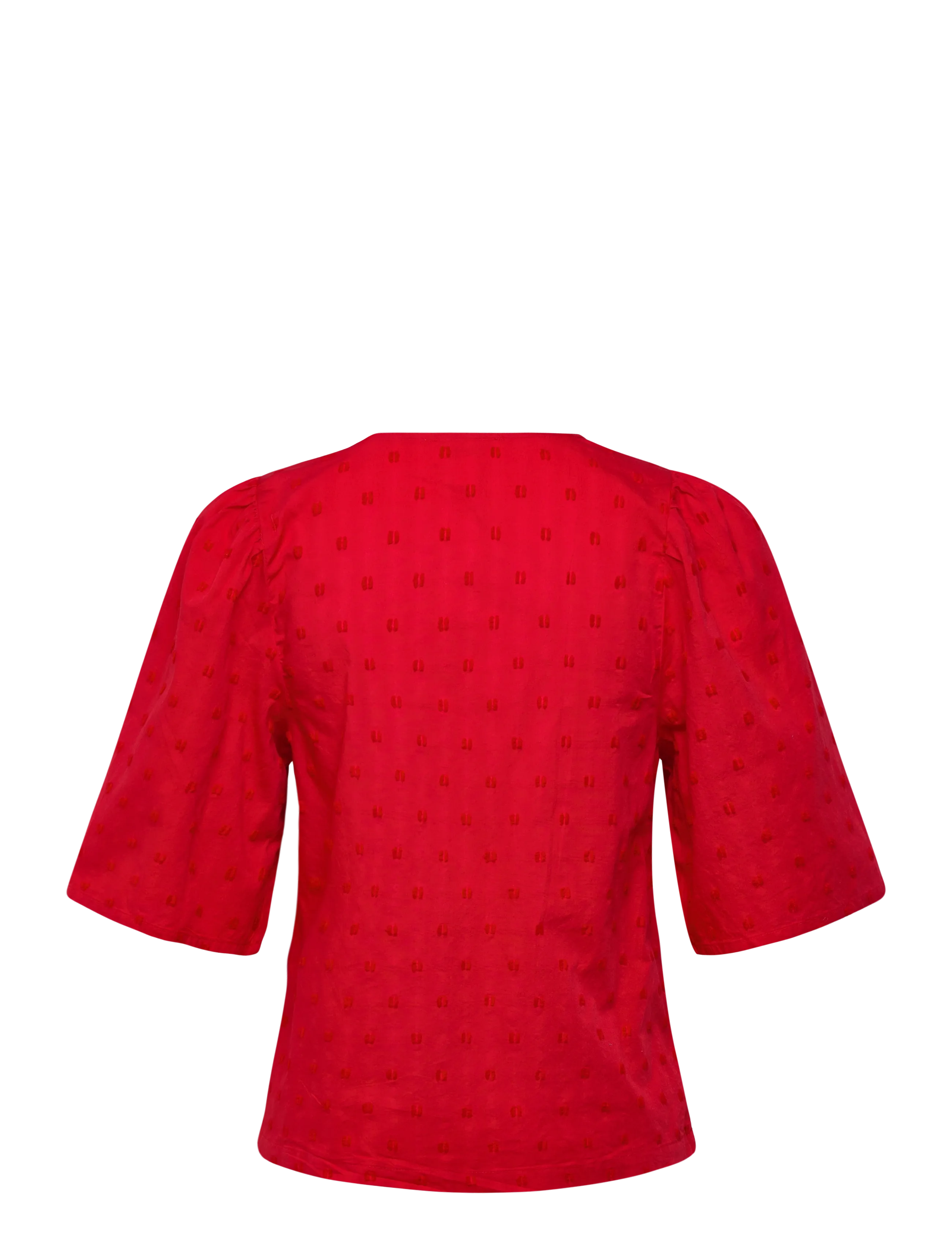 Soaked - SLSunela Felisia top SS - blouses à manches courtes - goji berry - 2