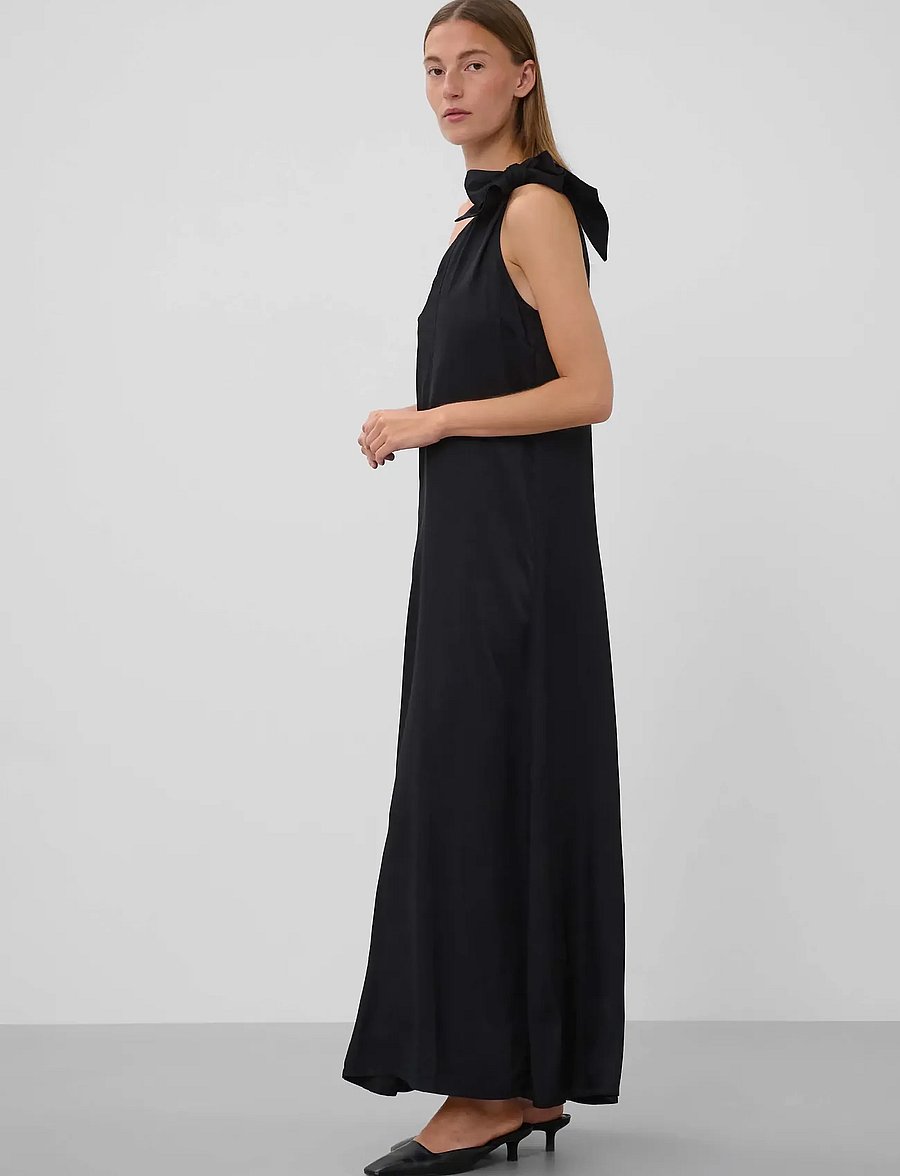 Soaked - SLBecca One Shoulder Dress - maxi kjoler - black - 3
