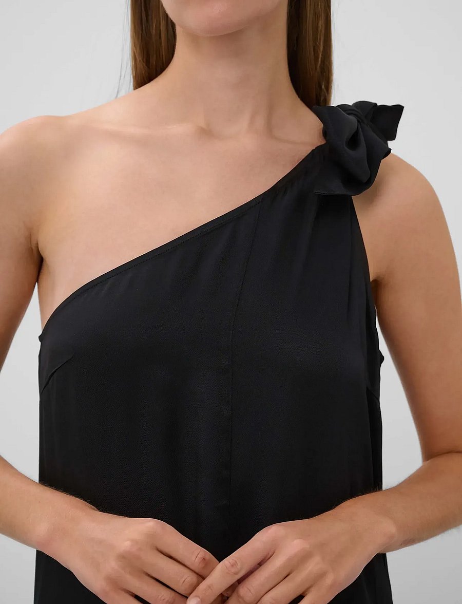 Soaked - SLBecca One Shoulder Dress - maxi kjoler - black - 5