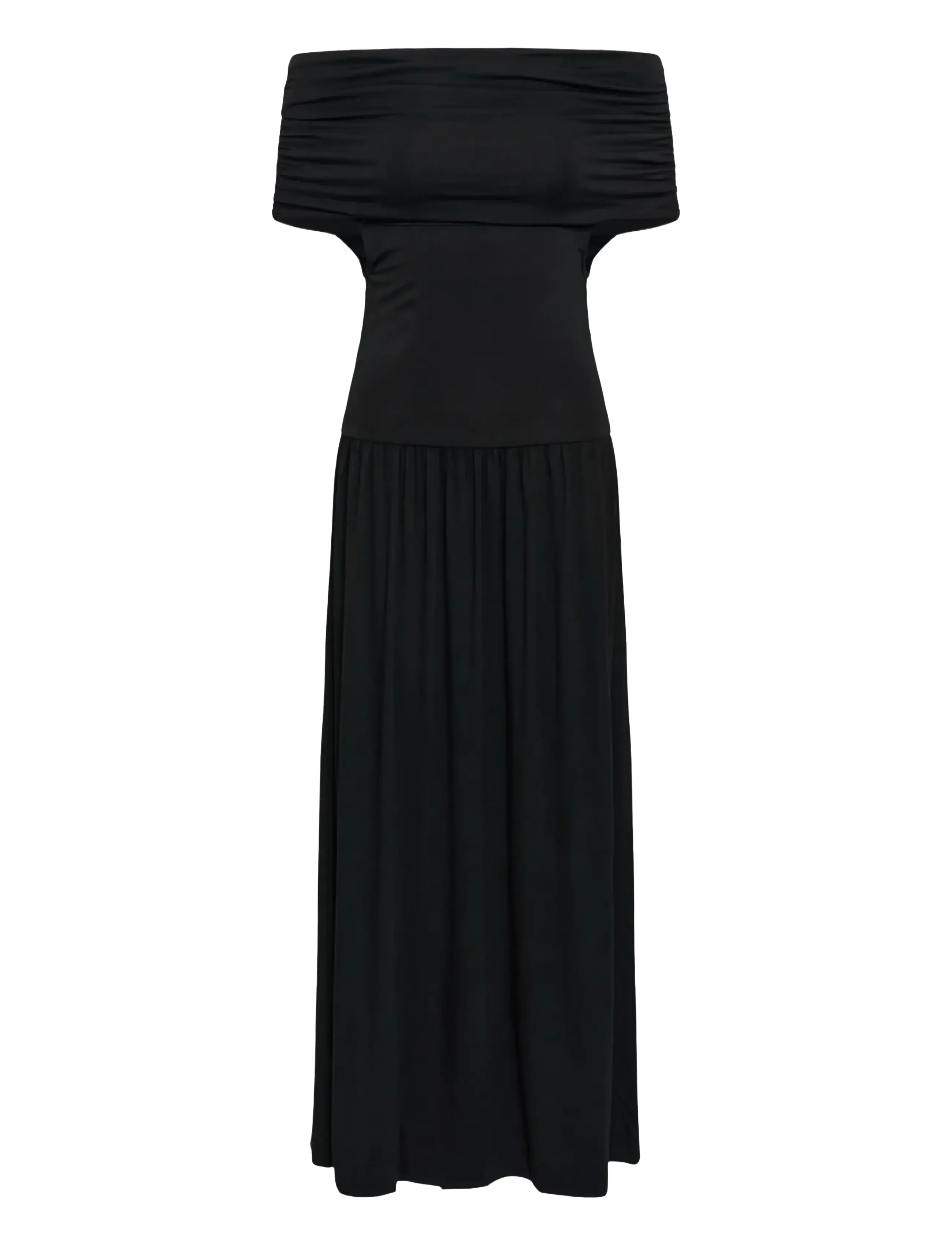 Soaked - SLHanadi Off Shoulder Dress - sommerkjoler - black - 1