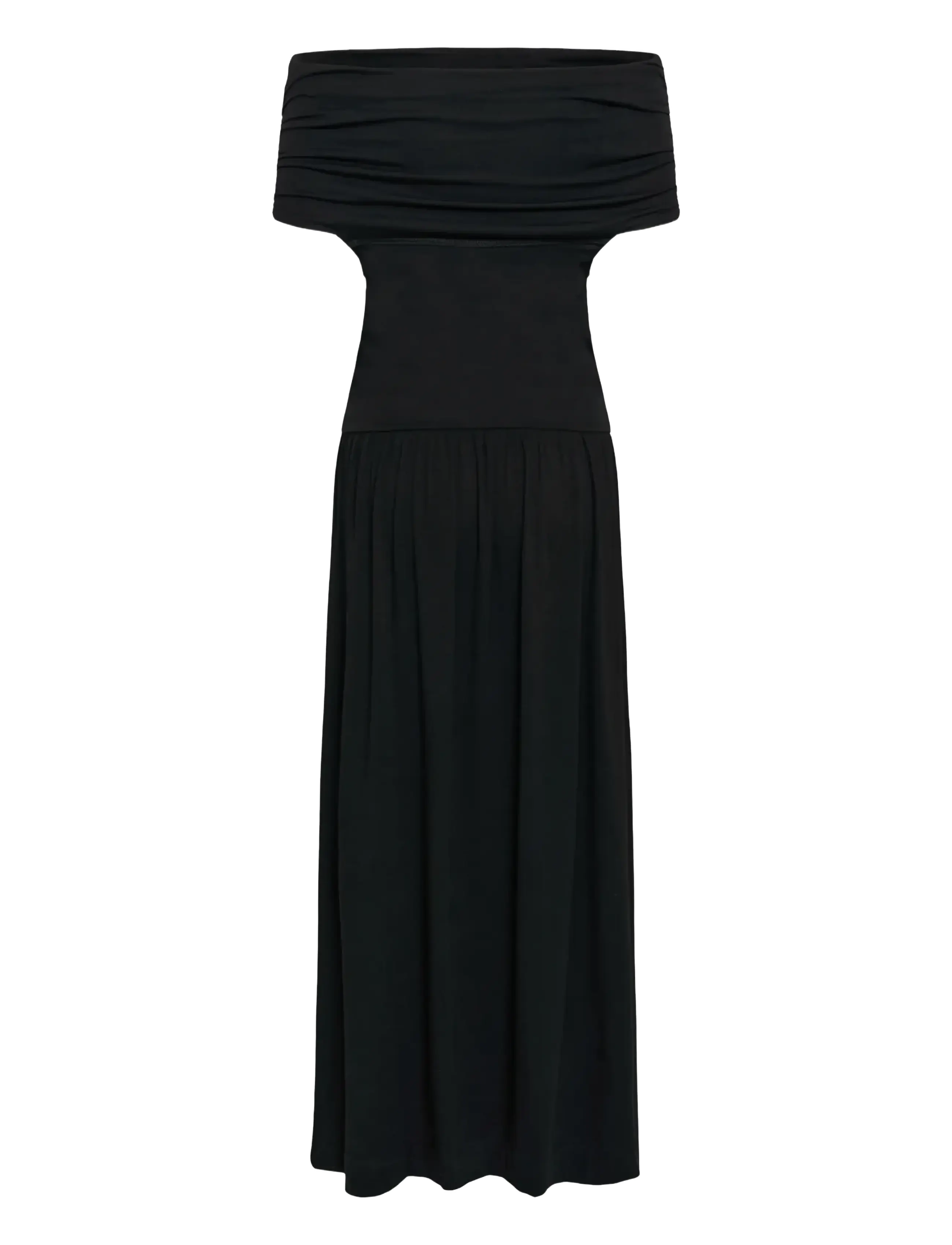 Soaked - SLHanadi Off Shoulder Dress - sommerkjoler - black - 2