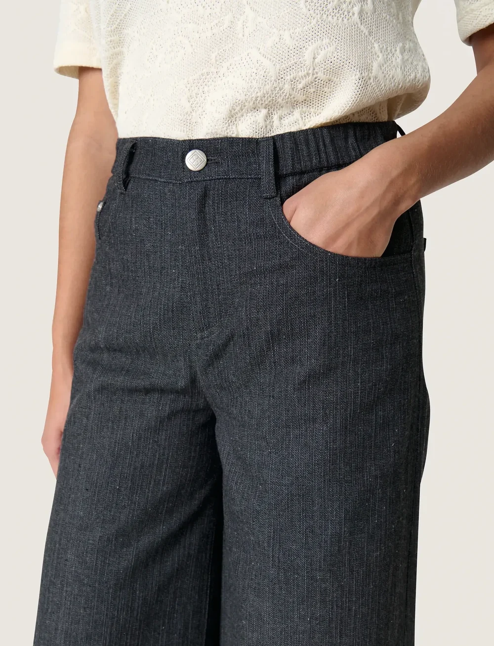 Soaked in Luxury - SLNinnie Jeans - vida jeans - dark blue denim - 5