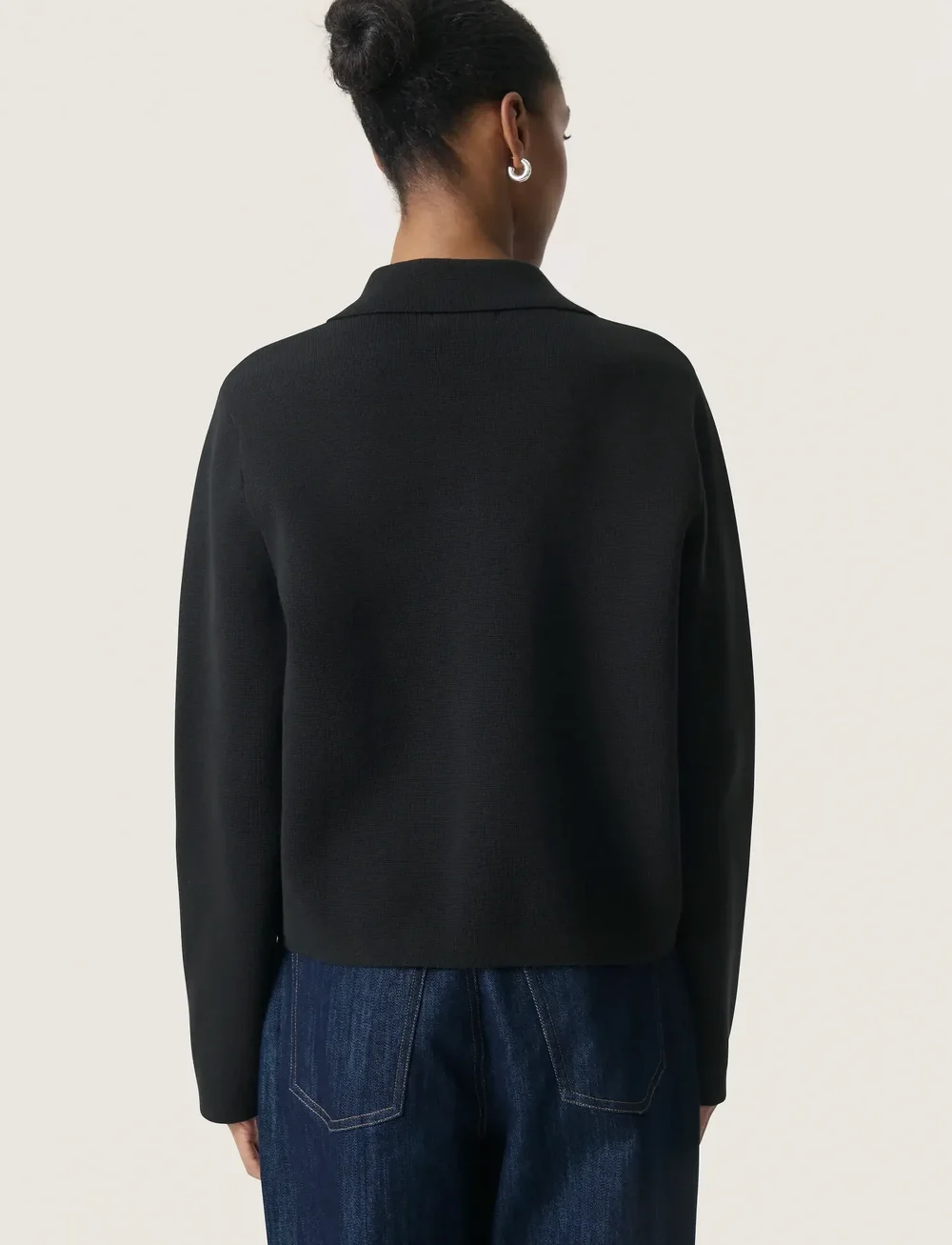 Soaked in Luxury - SLHavena Jacket - cardigans - black - 4