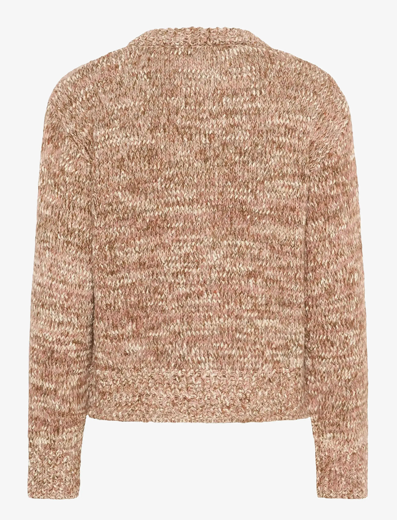 Soaked in Luxury - SLMacawi Cardigan - koftor - polignac and chocolate melange - 2