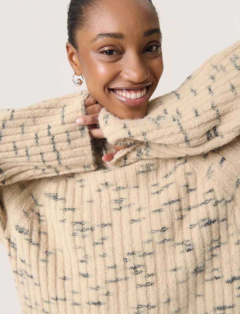 Soaked in Luxury - SLLiora Dress - stickade klänningar - doeskin - 5