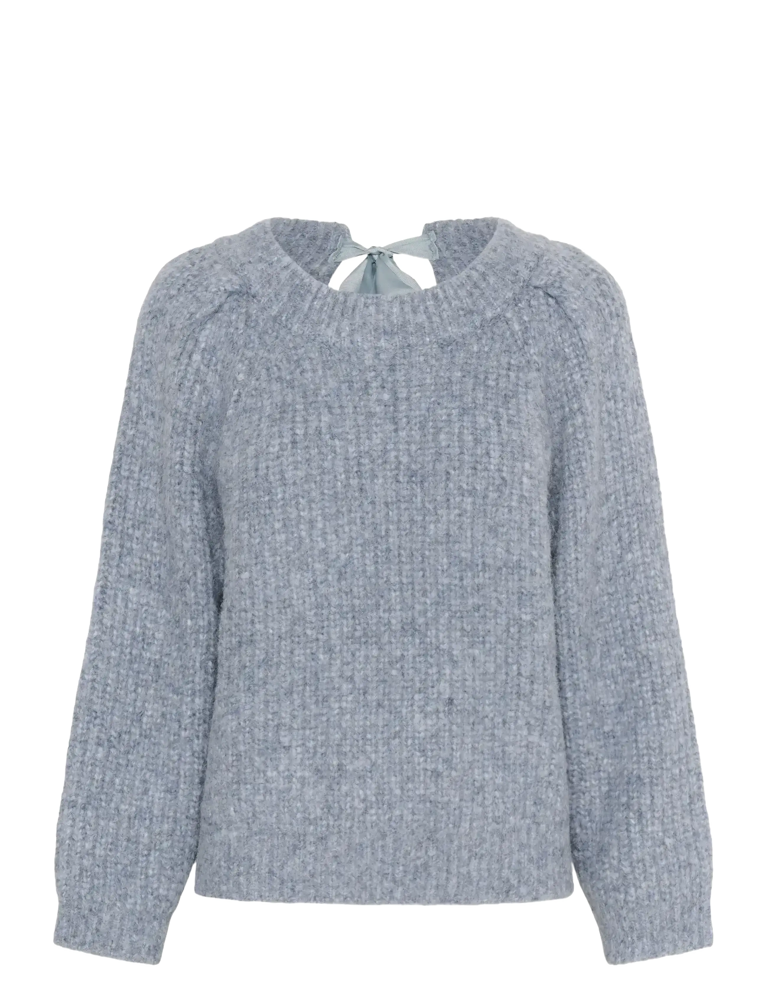 Soaked in Luxury SLPleoni Pullover - Soaked in Luxury - BIJOU BLUE MELANGE / blue