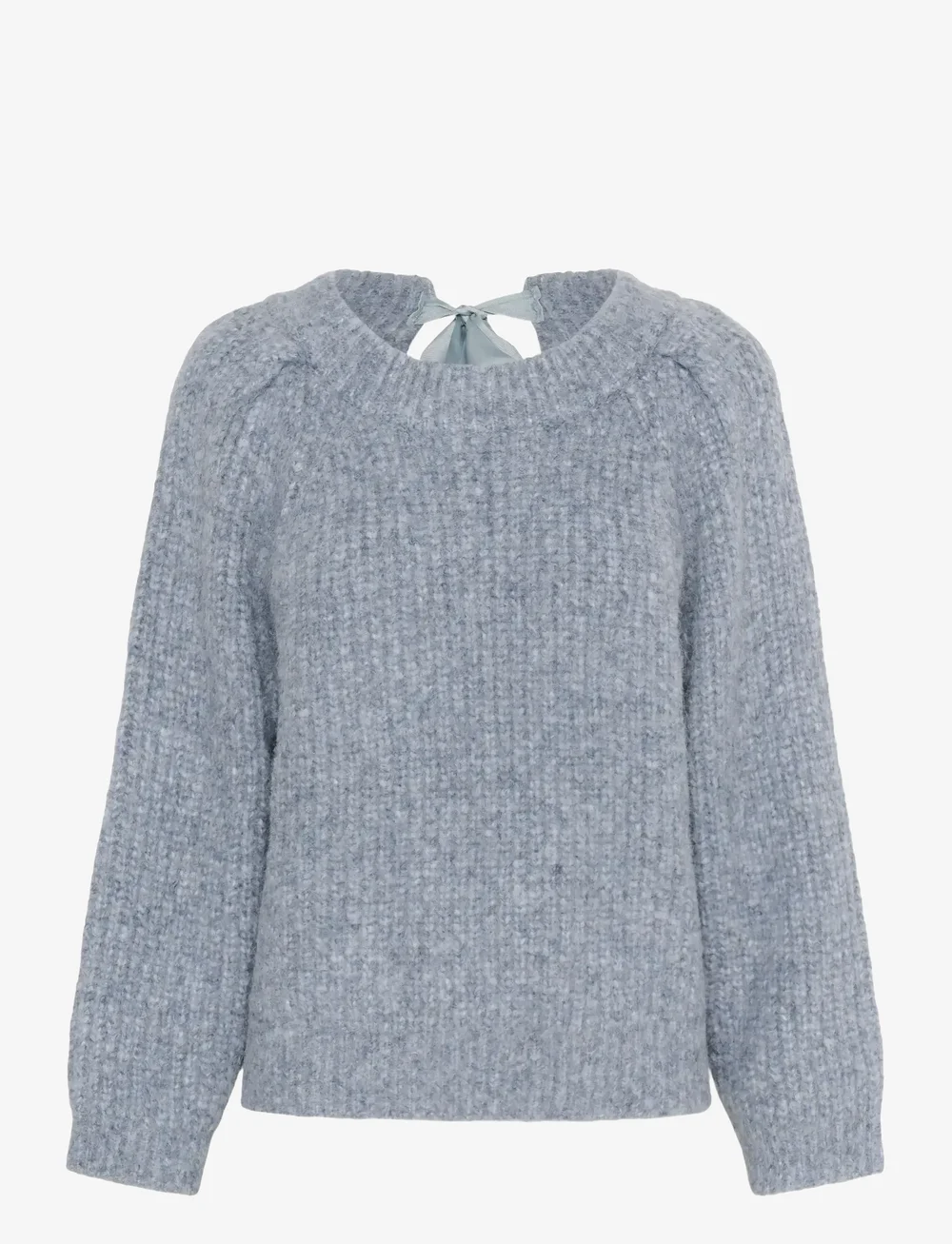 Soaked in Luxury - SLPleoni Pullover - jumpers - bijou blue melange - 1