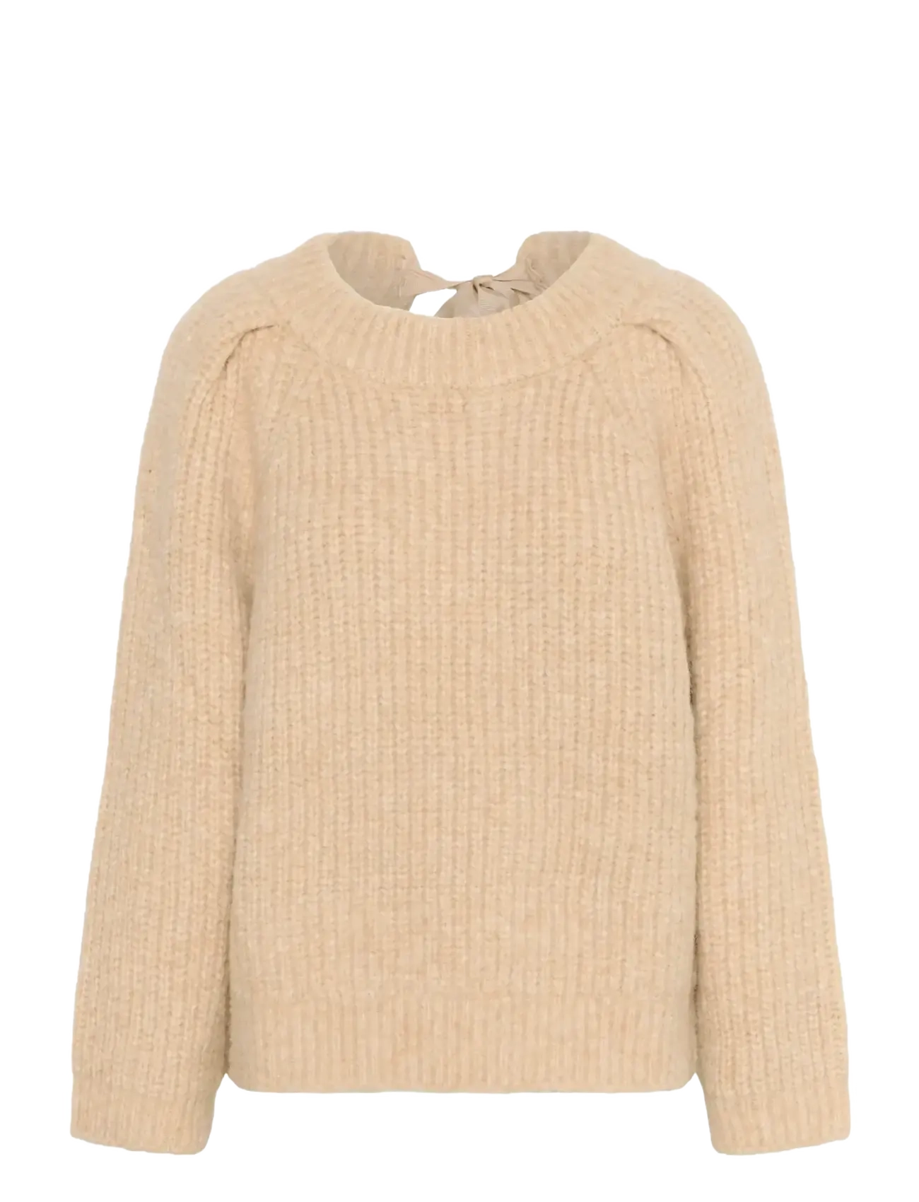 Soaked SLPleoni Pullover - Transitional Layering - DOESKIN MELANGE / beige