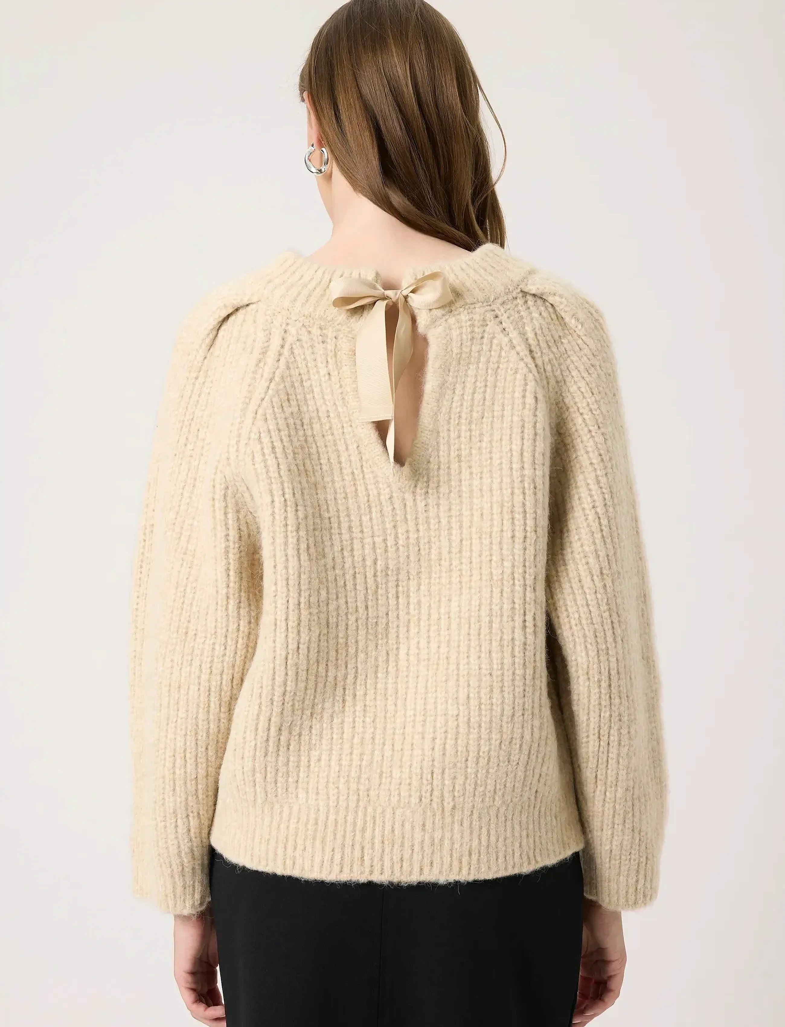 Soaked - SLPleoni Pullover - gebreide truien - doeskin melange - 4