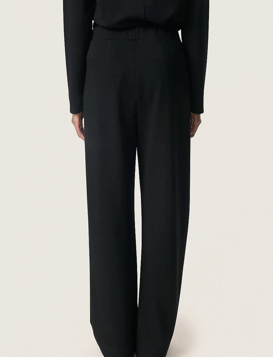 Soaked - SLMarigold Pants - hose mit geradem bein - black - 4