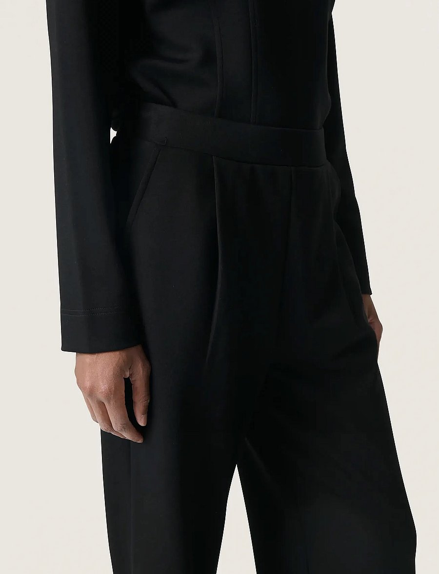 Soaked - SLMarigold Pants - hose mit geradem bein - black - 5