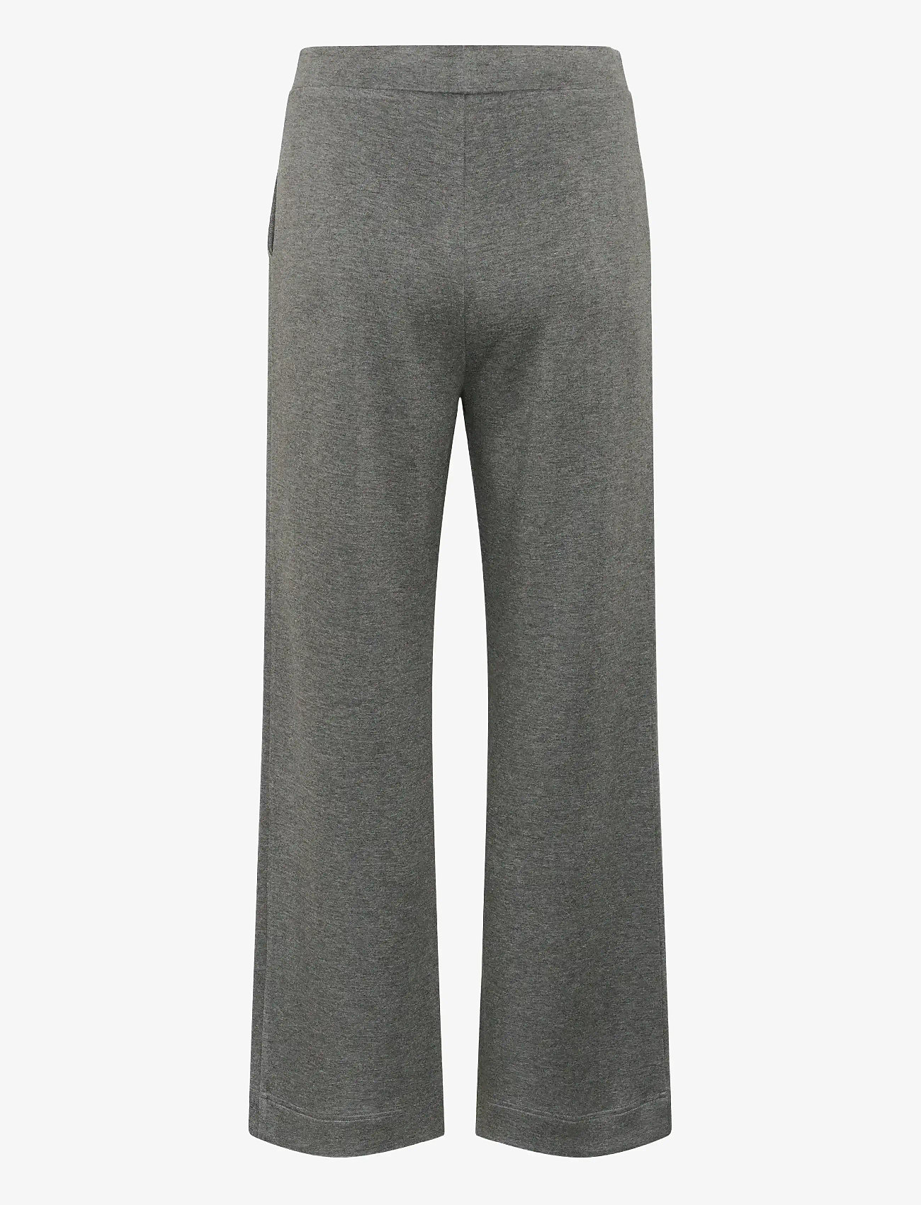 Soaked in Luxury - SLMarigold Pants - bukser med lige ben - grey melange - 2