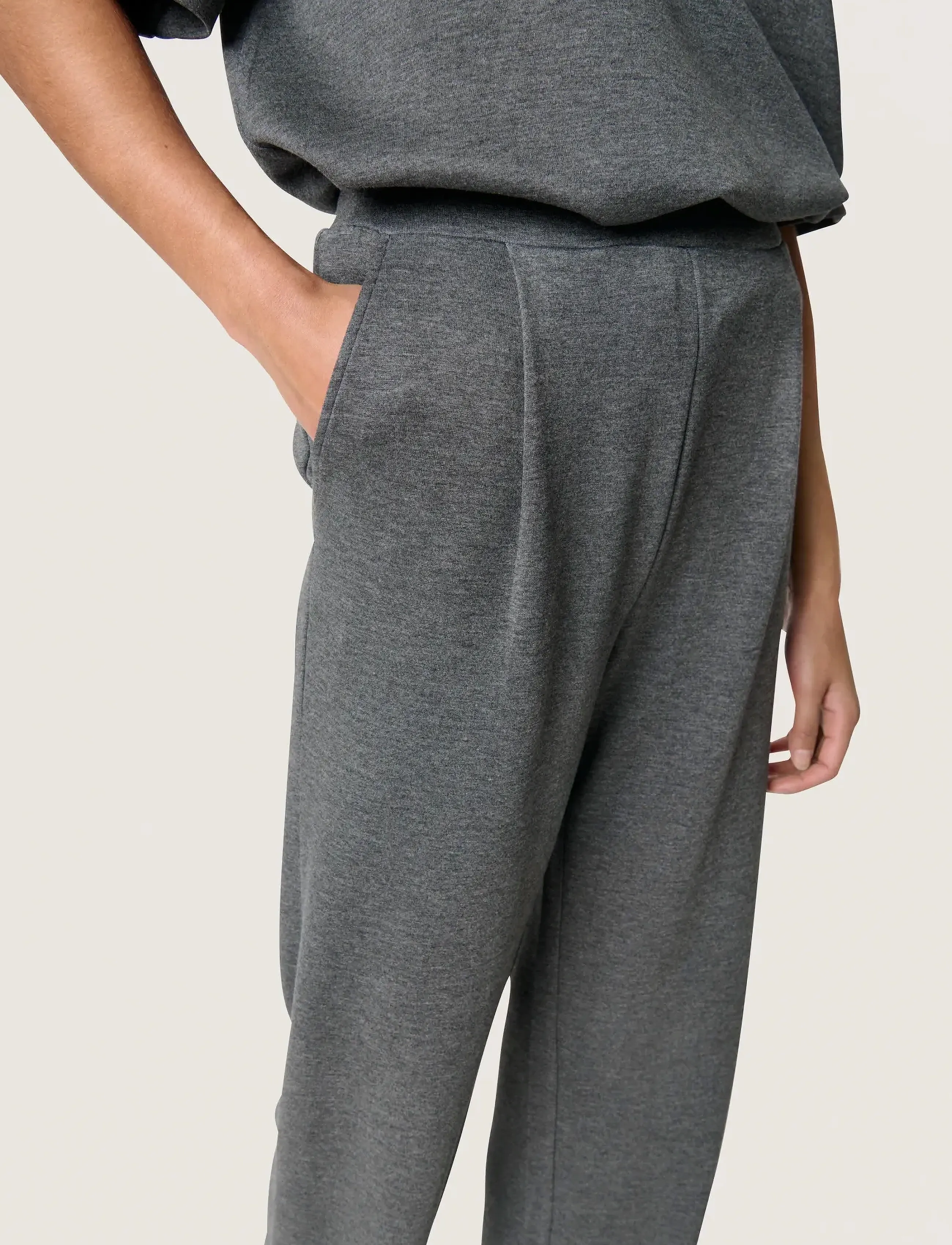 Soaked - SLMarigold Pants - hose mit geradem bein - grey melange - 5